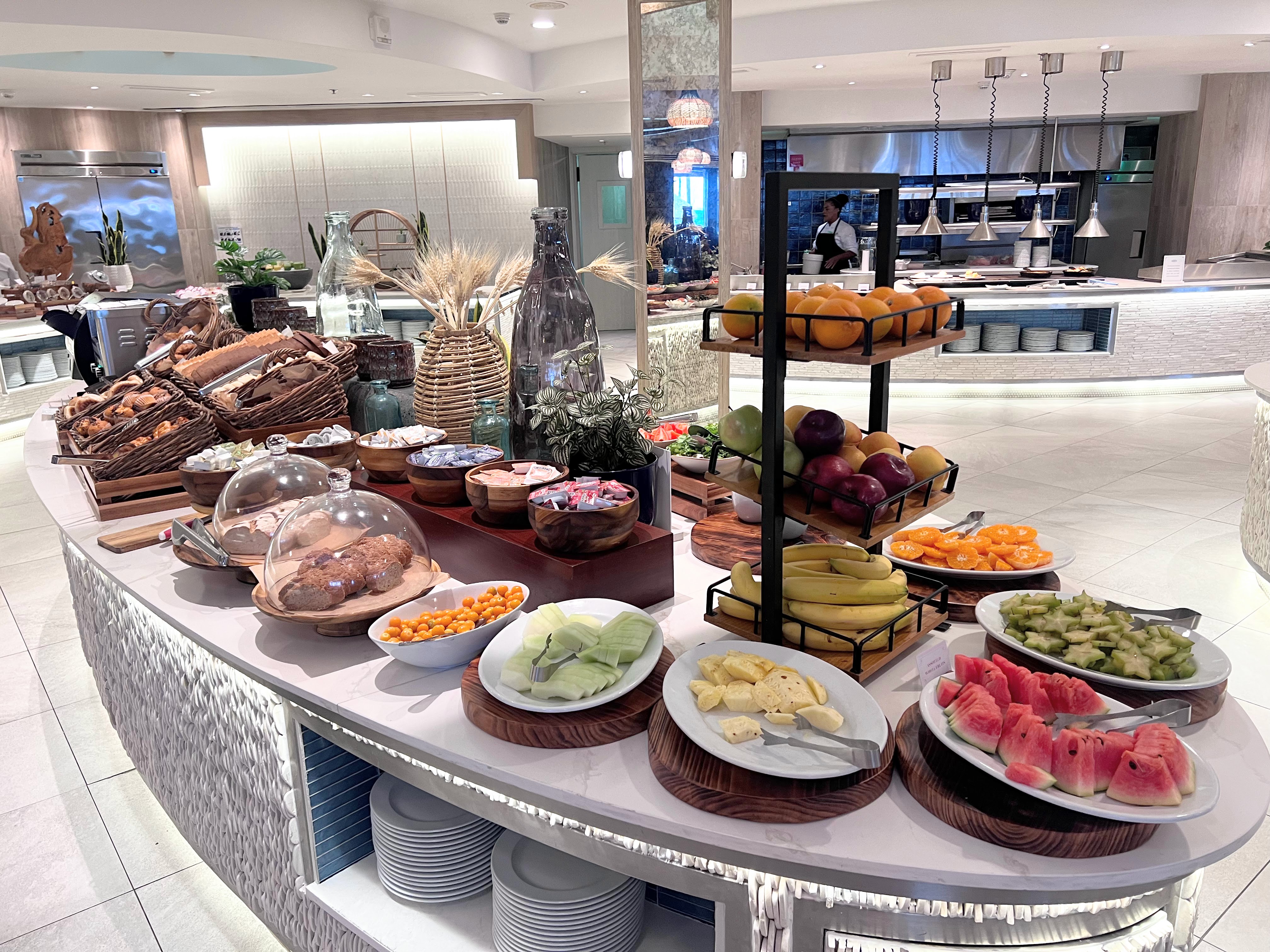 Breakfast Buffet at Mercat in Aruba Breakfast Buffet at Mercat in Aruba