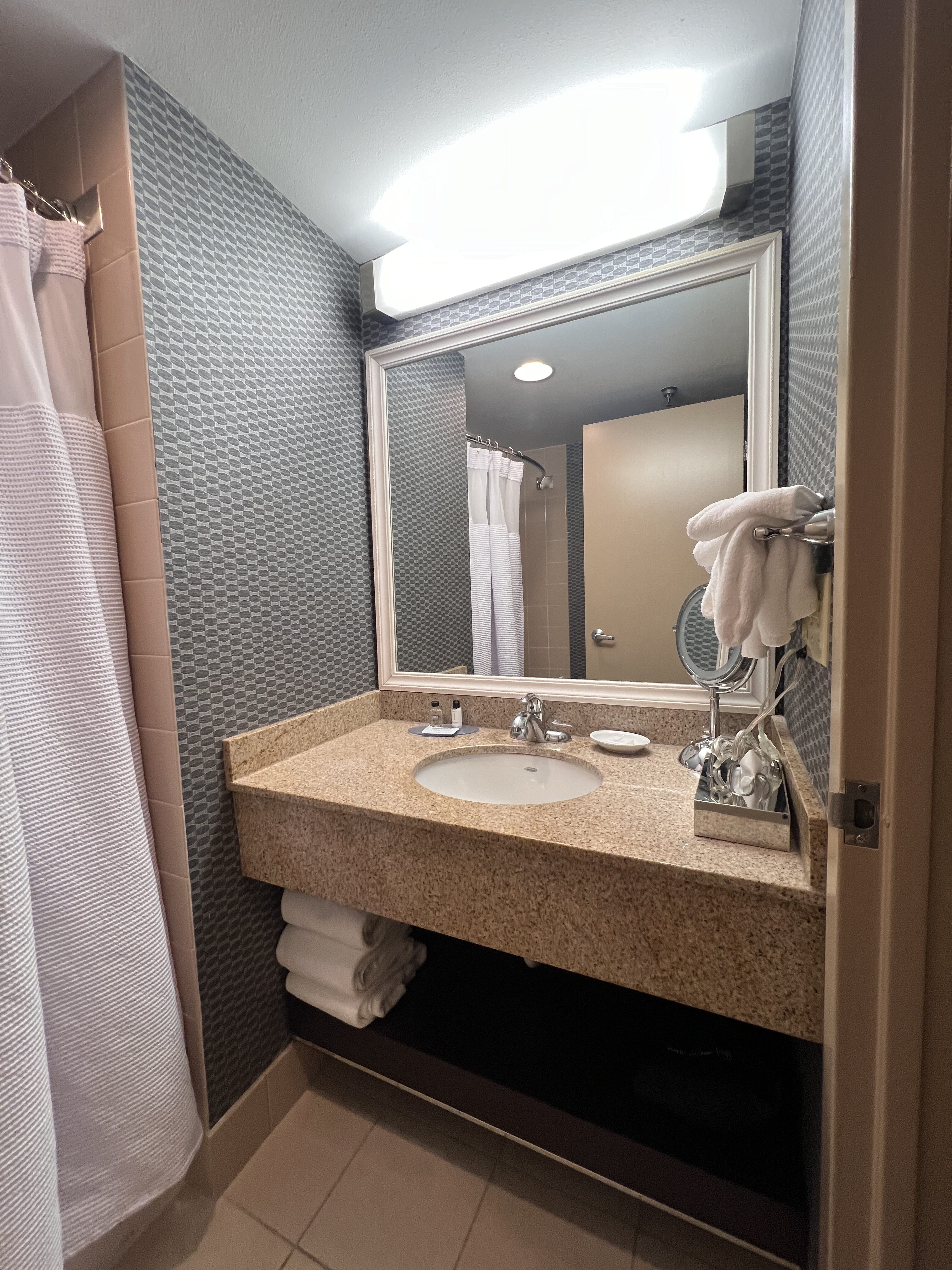 Crowne Plaza Suites MSP Airport Mall of America bathroom vanity Crowne Plaza Suites MSP Airport Mall of America bathroom vanity