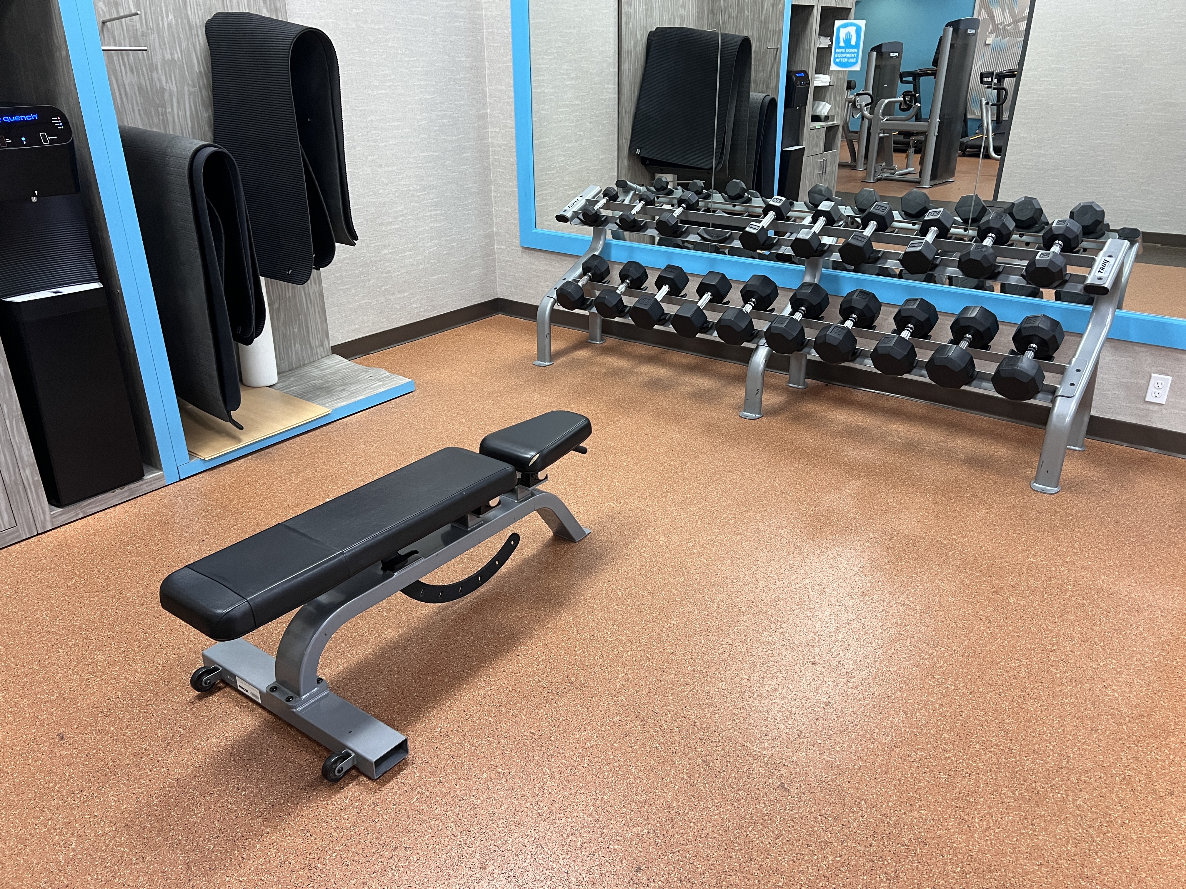 Crowne Plaza Suites MSP Airport Mall of America fitness center free weights Crowne Plaza Suites MSP Airport Mall of America fitness center free weights