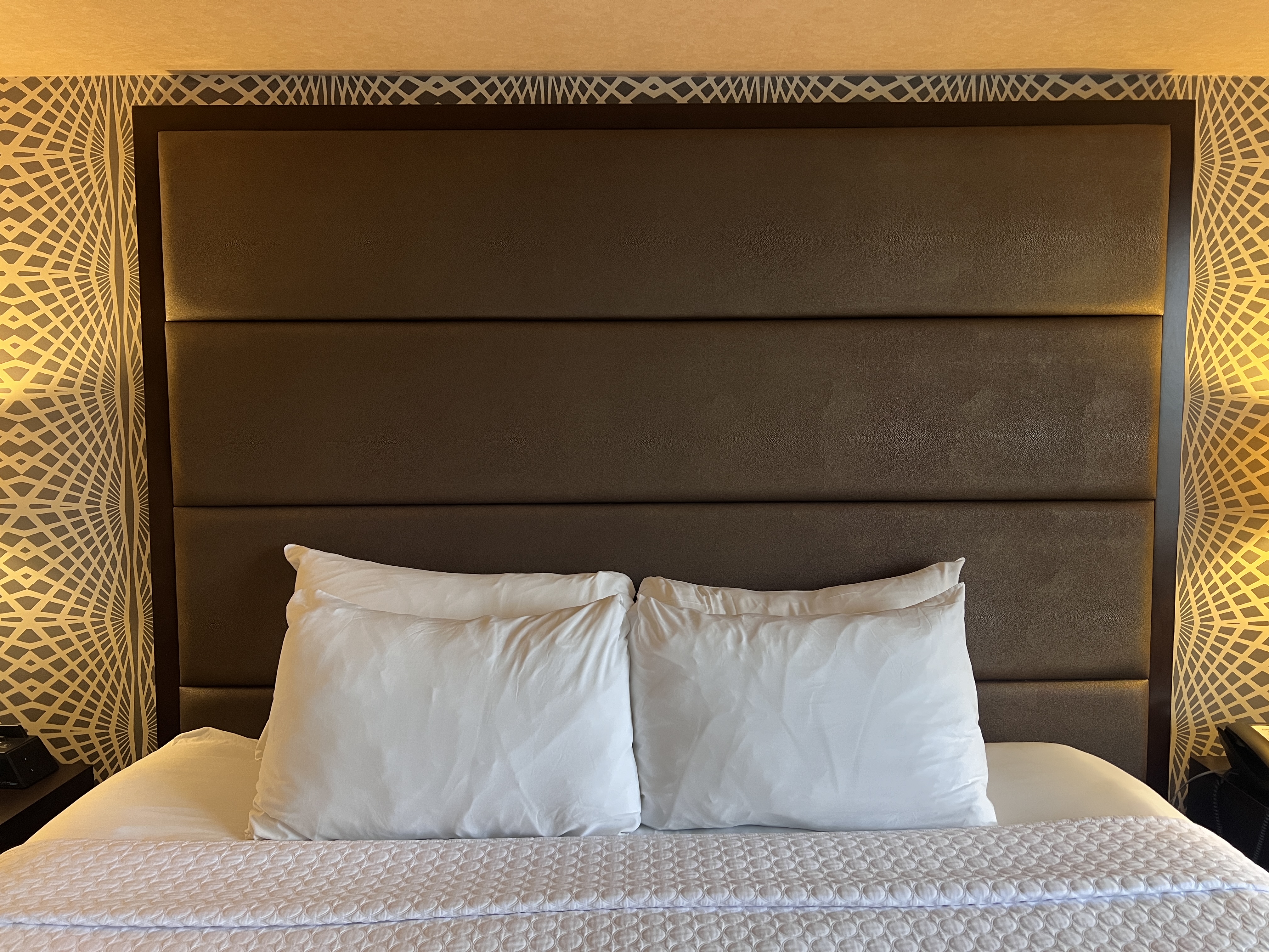 Crowne Plaza Suites MSP Airport Mall of America room headboard Crowne Plaza Suites MSP Airport Mall of America room headboard