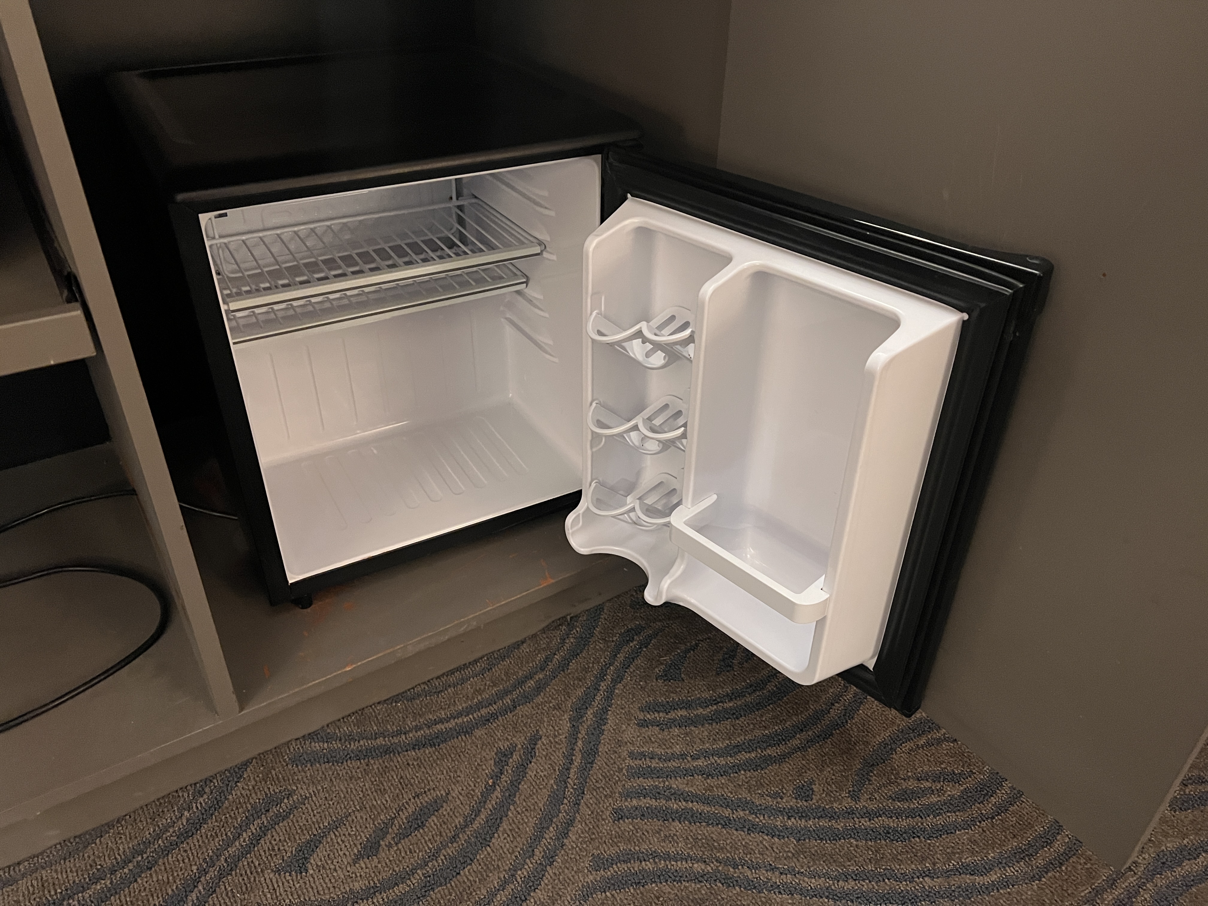 Crowne Plaza Suites MSP Airport Mall of America room minifridge Crowne Plaza Suites MSP Airport Mall of America room minifridge