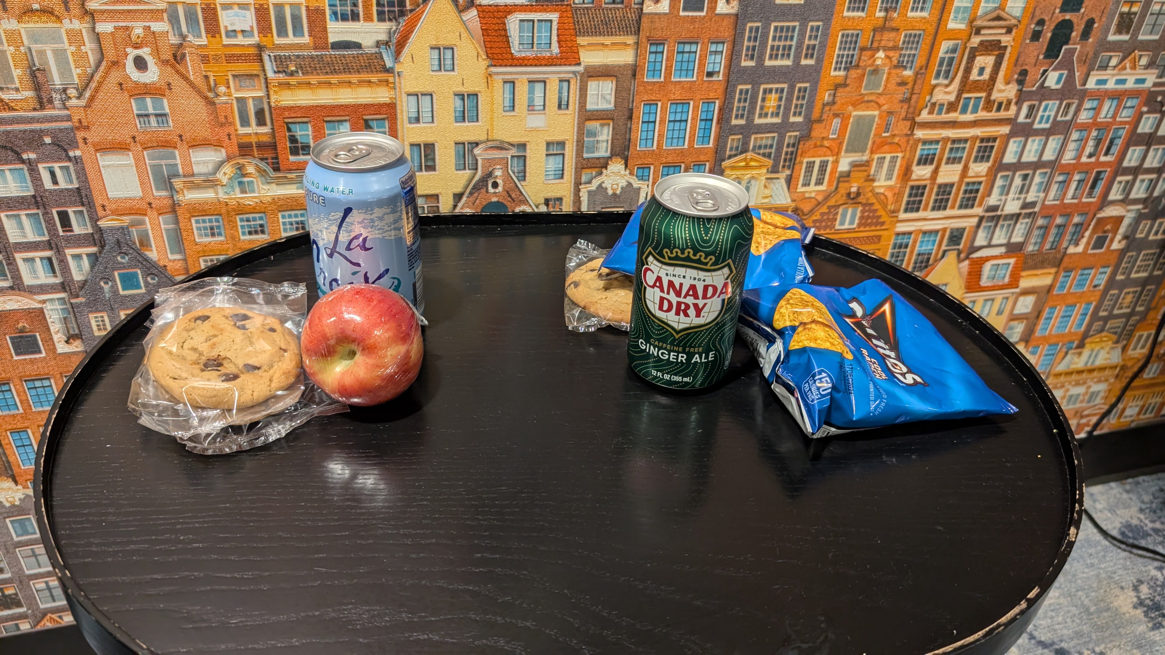 Frontier IAH to ONT Terminal D KLM Crown Lounge grab and go snacks Frontier IAH to ONT Terminal D KLM Crown Lounge grab and go snacks