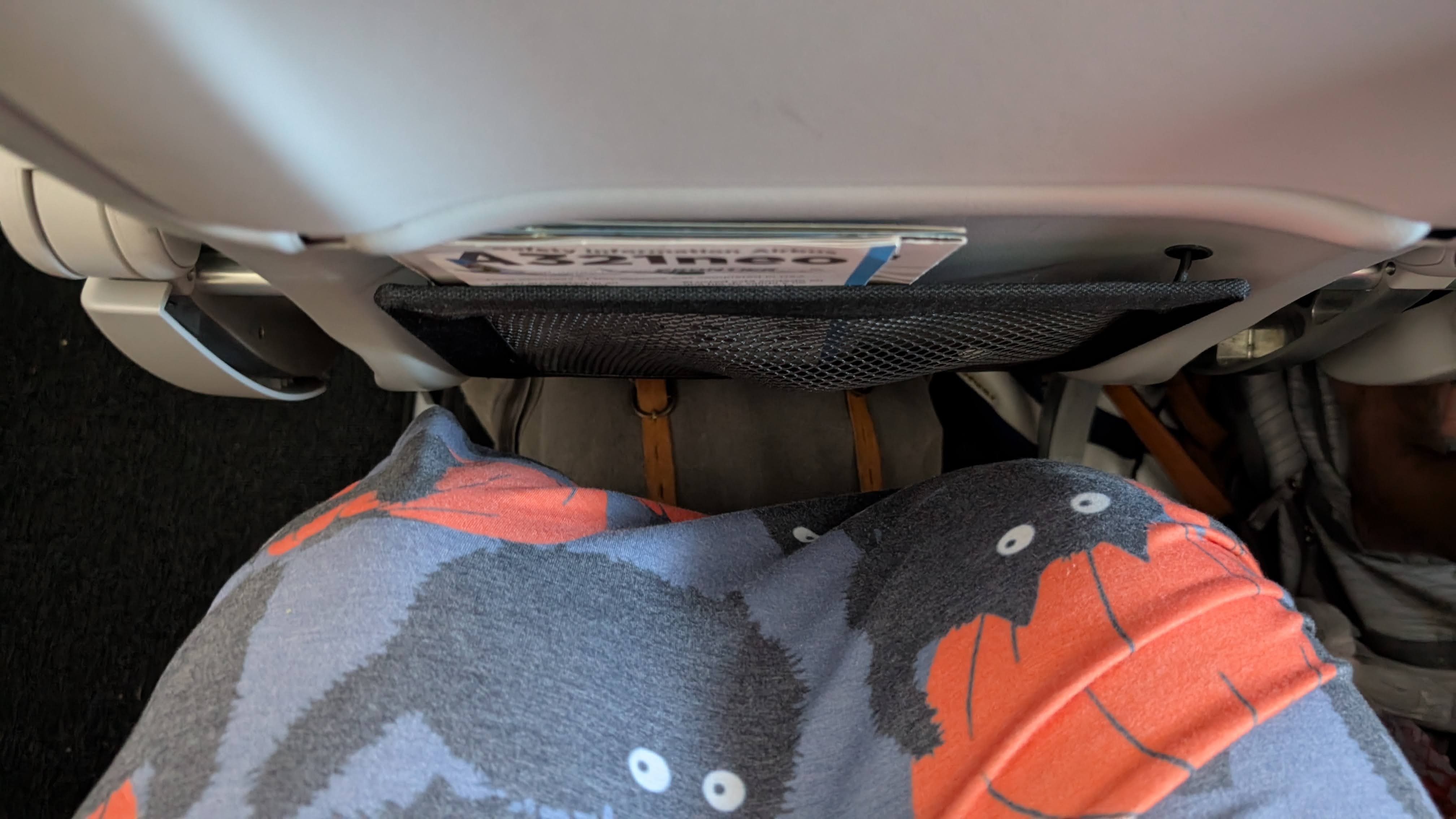 Frontier IAH to ONT seat legroom Frontier IAH to ONT seat legroom