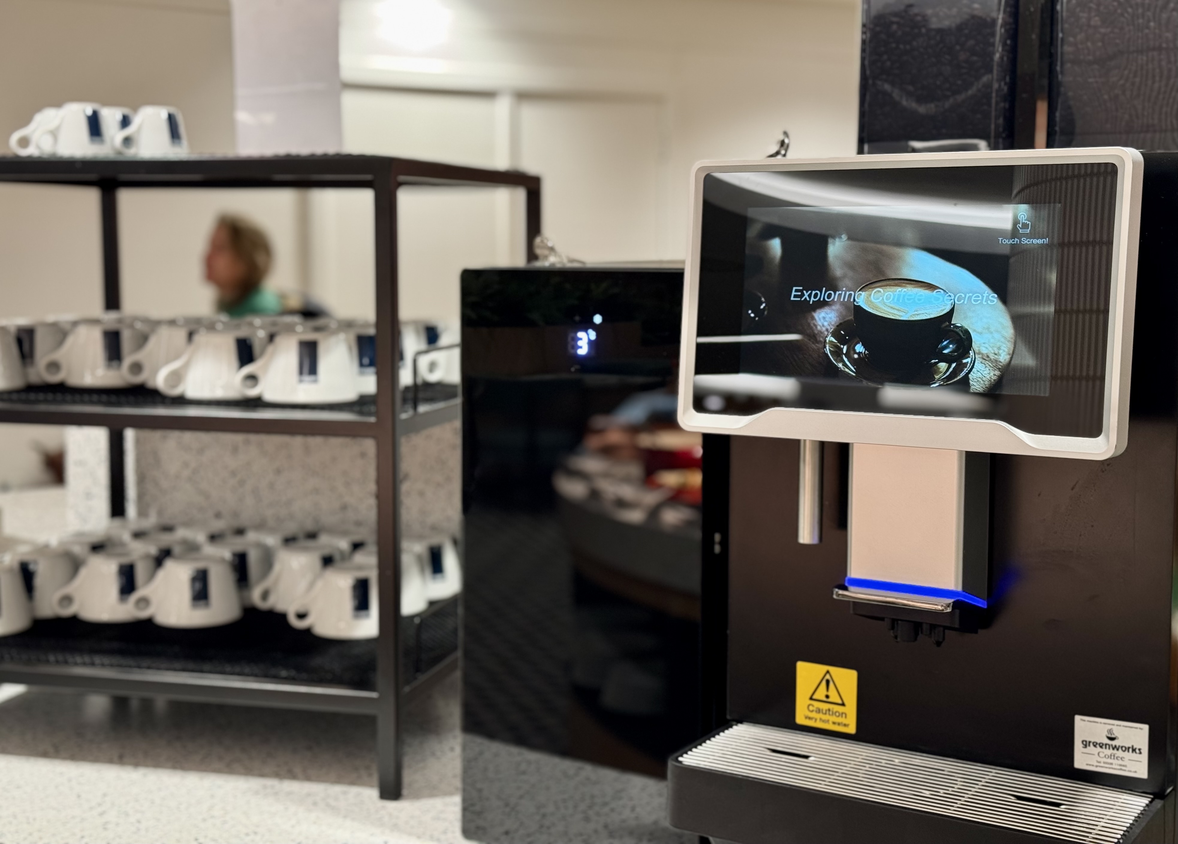 Heathrow Terminal 4 Plaza Premium Lounge coffee machine Heathrow Terminal 4 Plaza Premium Lounge coffee machine