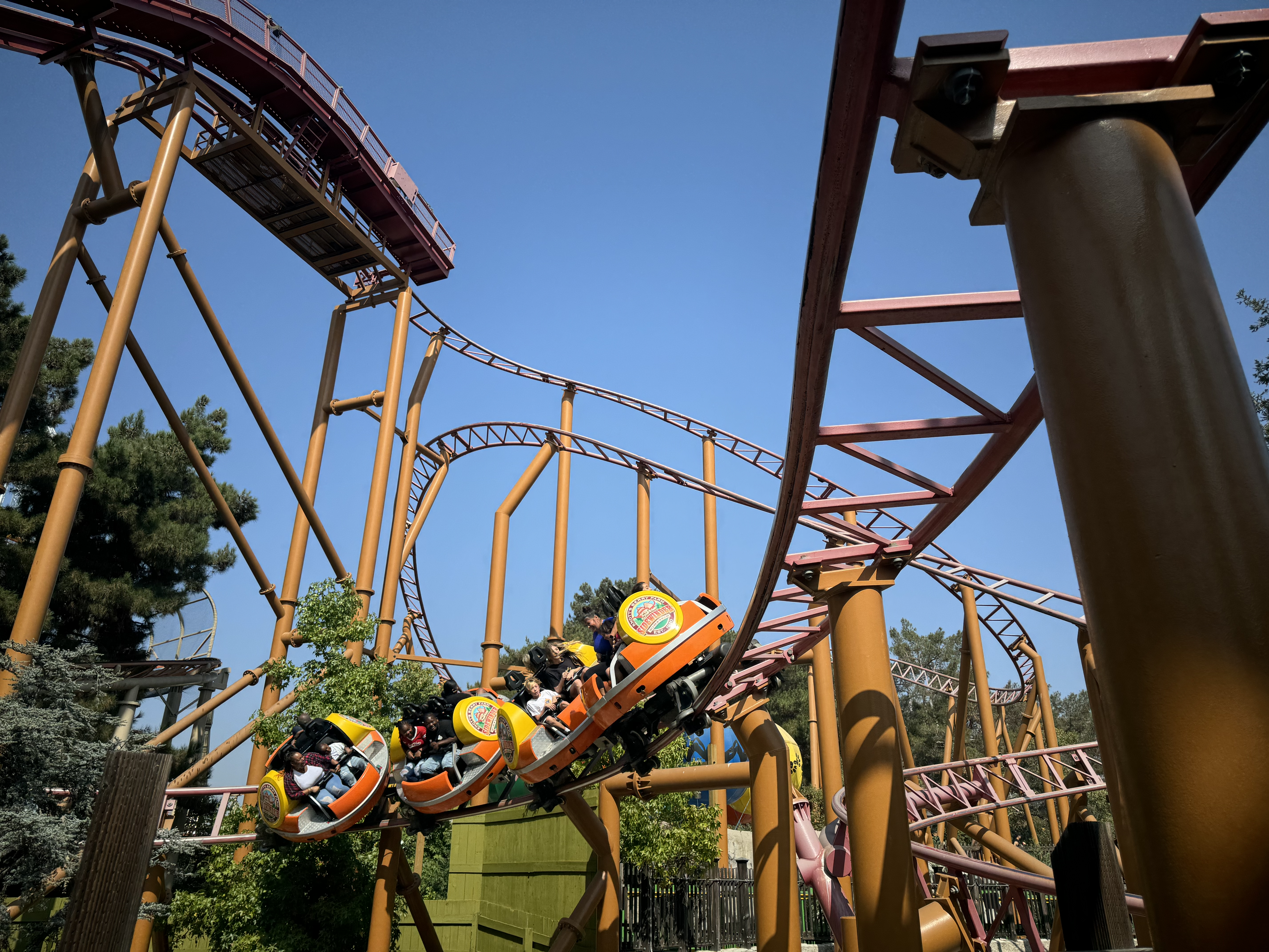 Knott’s Berry Farm Sierra Sidewinder coaster Knott's Berry Farm Sierra Sidewinder coaster