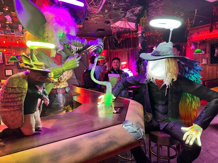 Meow Wolf Houston Cowboix Hevvven bar Meow Wolf Houston Cowboix Hevvven bar