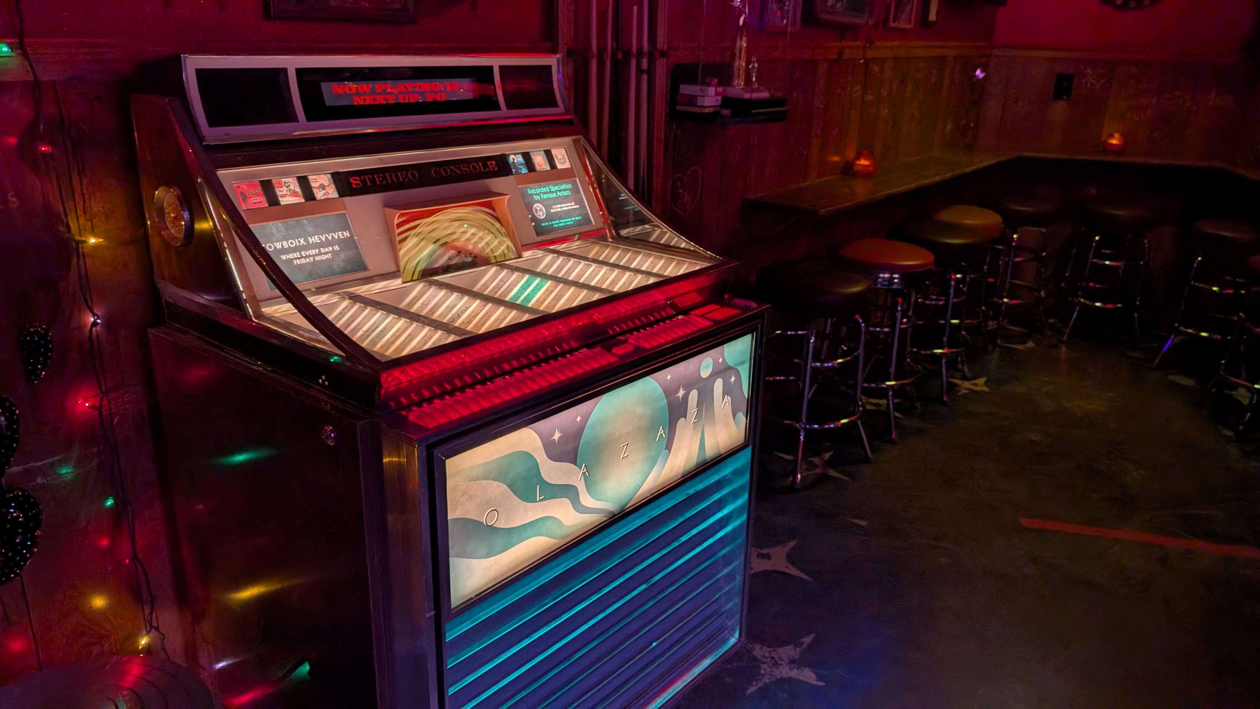 Meow Wolf Houston Cowboix Hevvven jukebox Meow Wolf Houston Cowboix Hevvven jukebox