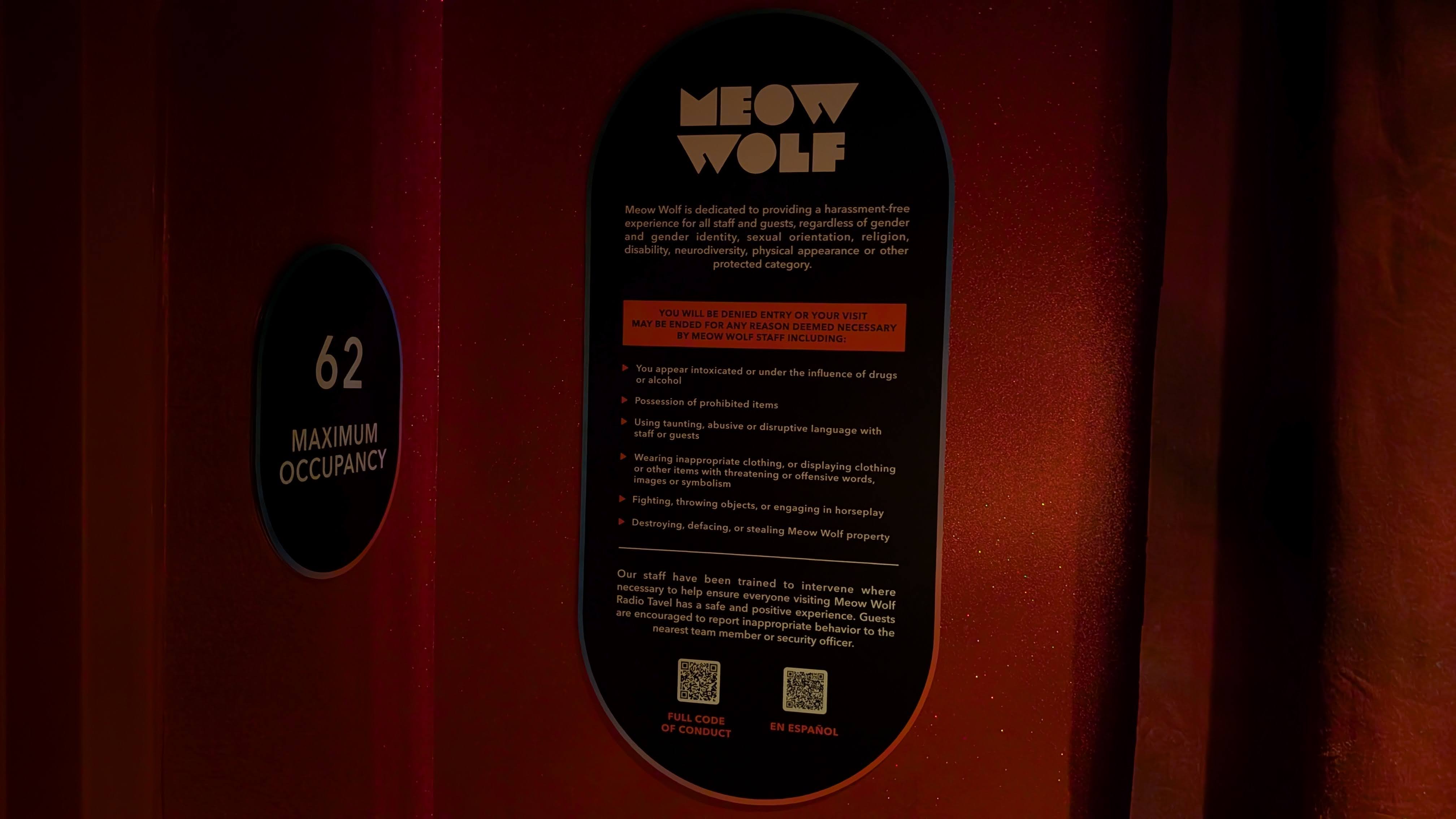 Meow Wolf Houston Cowboix Hevvven policies Meow Wolf Houston Cowboix Hevvven policies