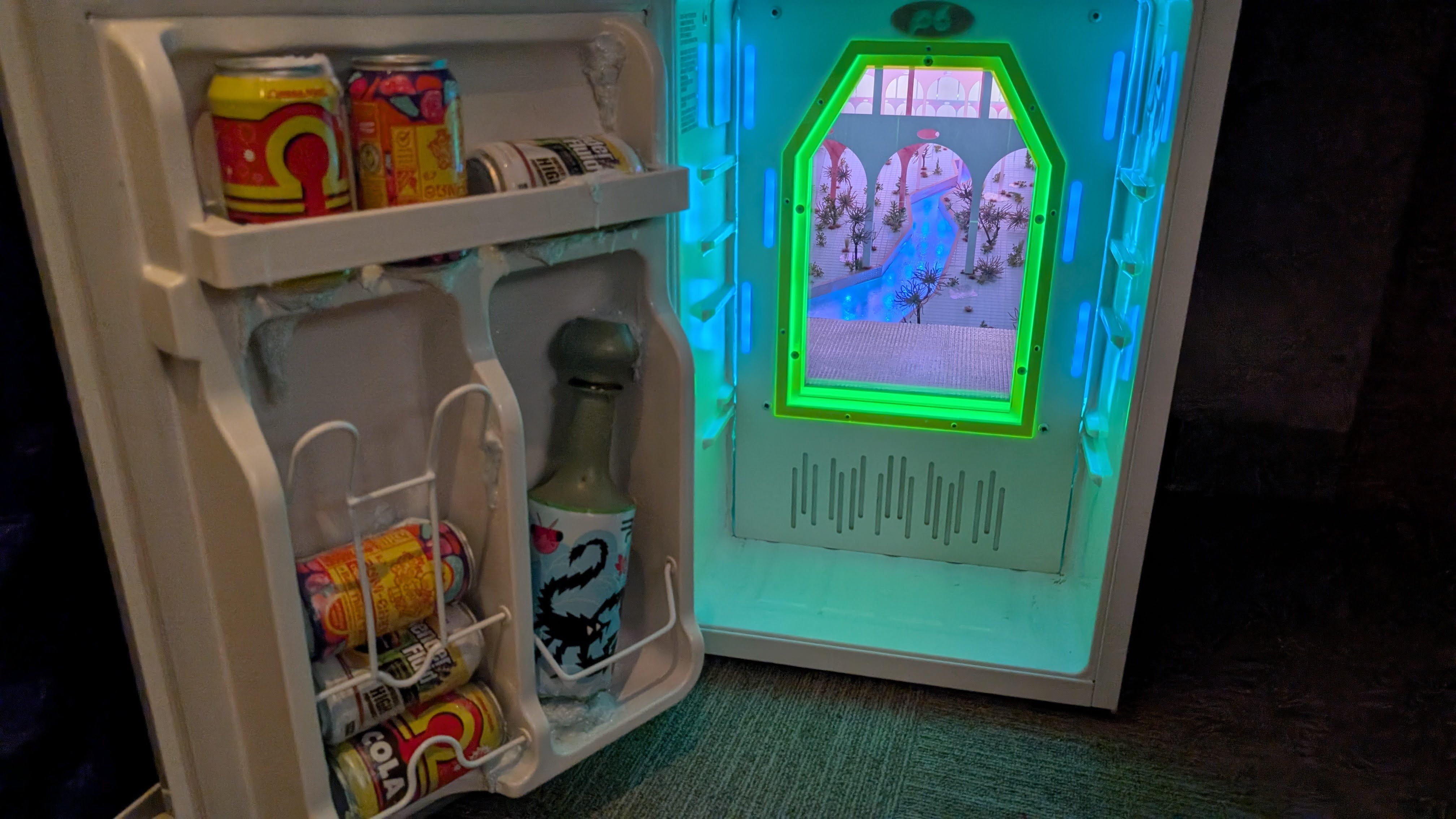 Meow Wolf Houston Omega Mart drinks Meow Wolf Houston Omega Mart drinks