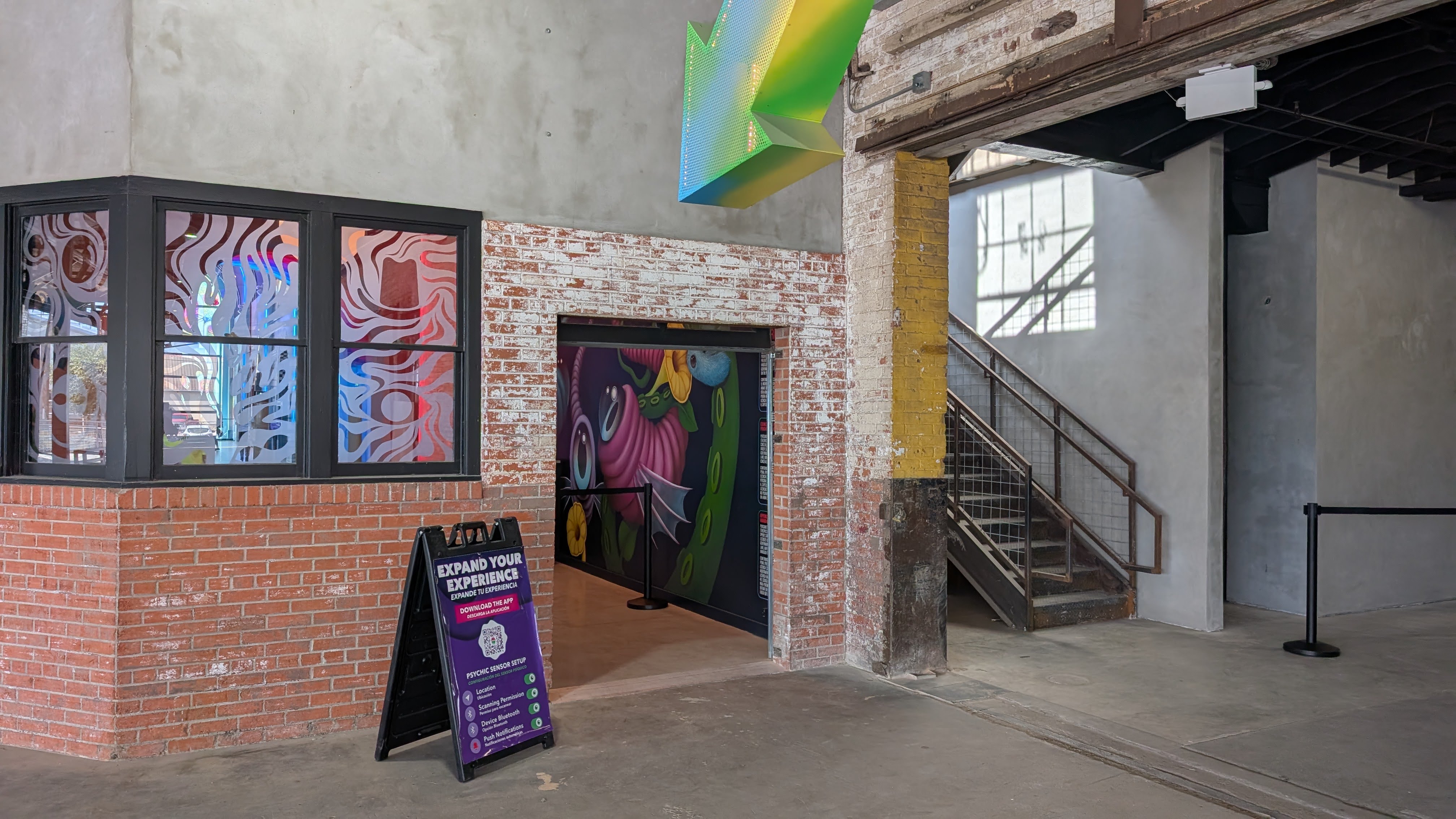 Meow Wolf Houston entrance Meow Wolf Houston entrance