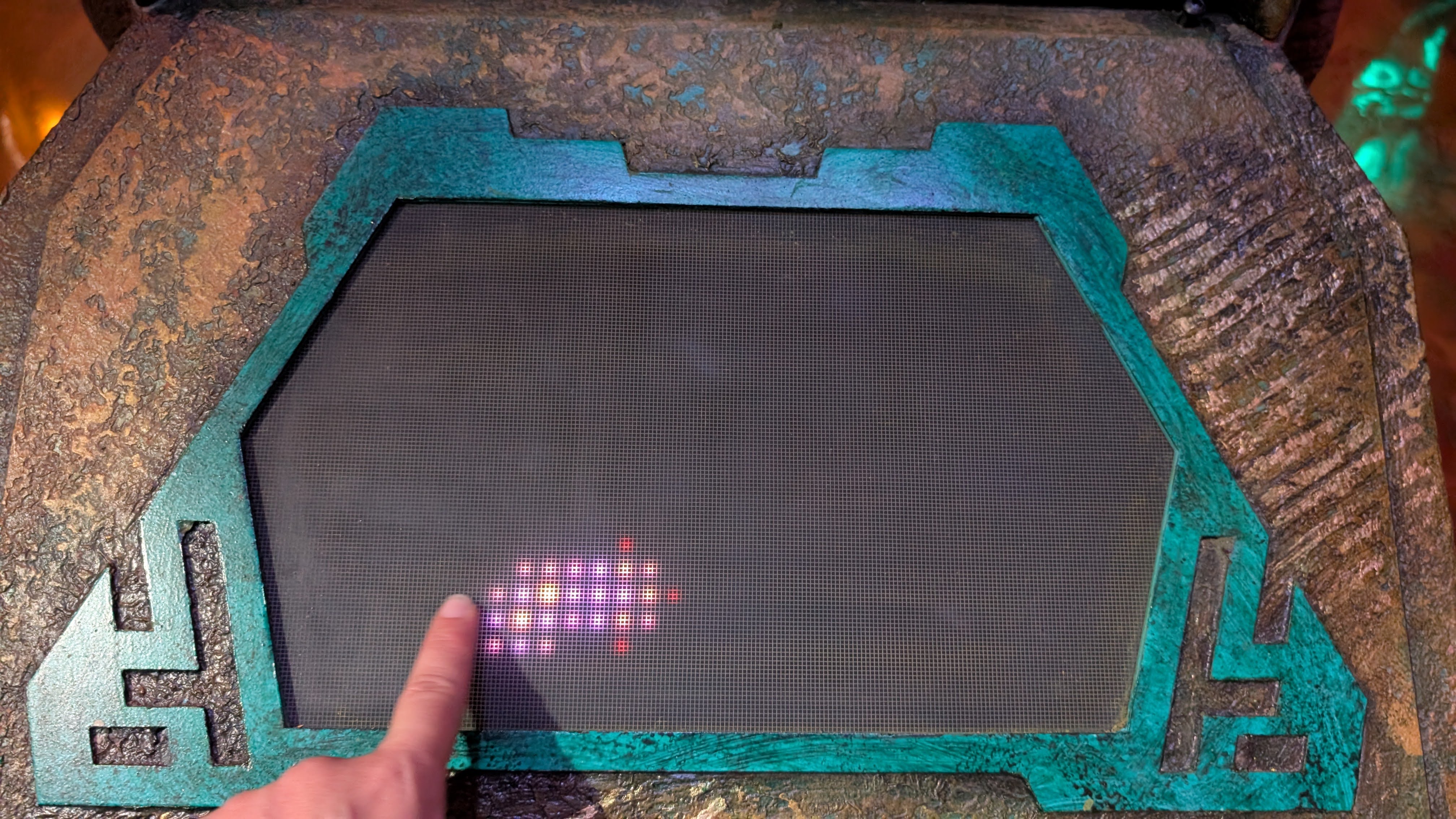 Meow Wolf Houston forest interactive sound pad Meow Wolf Houston forest interactive sound pad