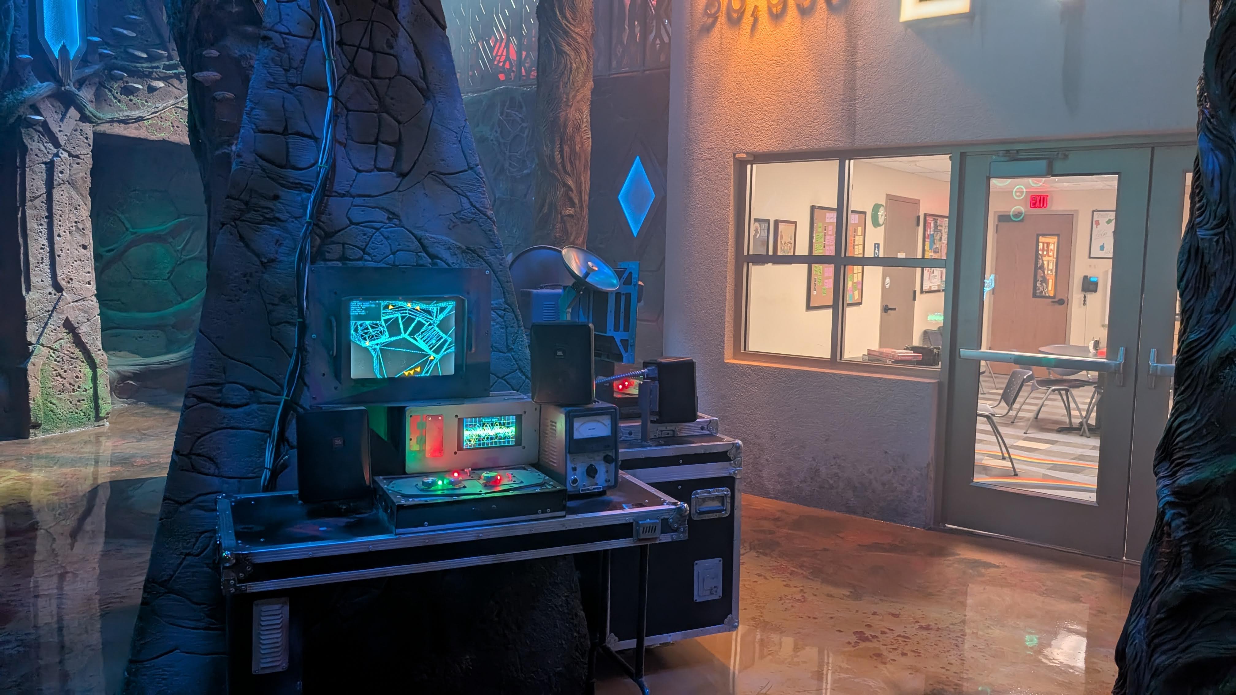 Meow Wolf Houston forest mix station Meow Wolf Houston forest mix station