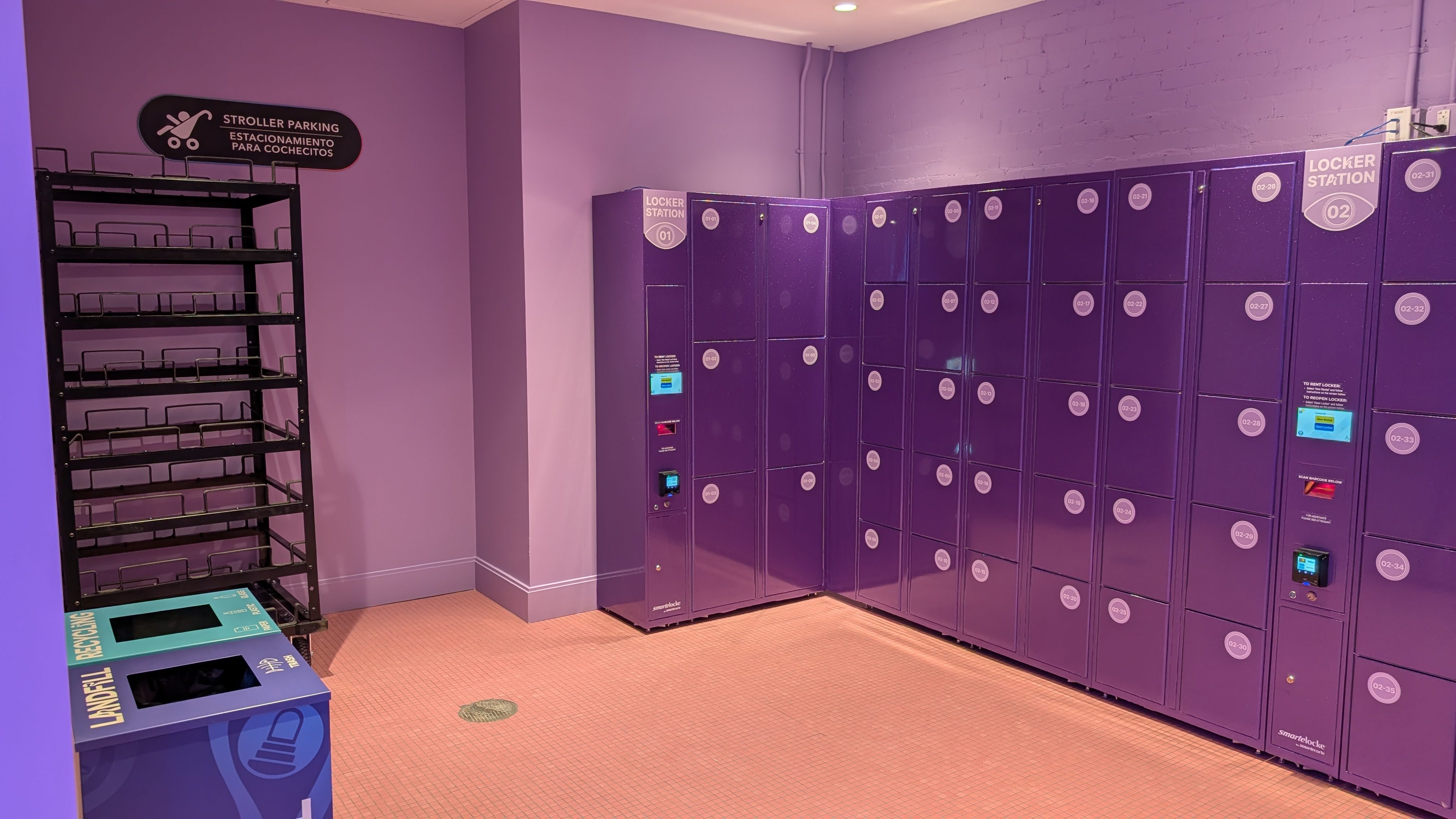 Meow Wolf Houston lockers Meow Wolf Houston lockers