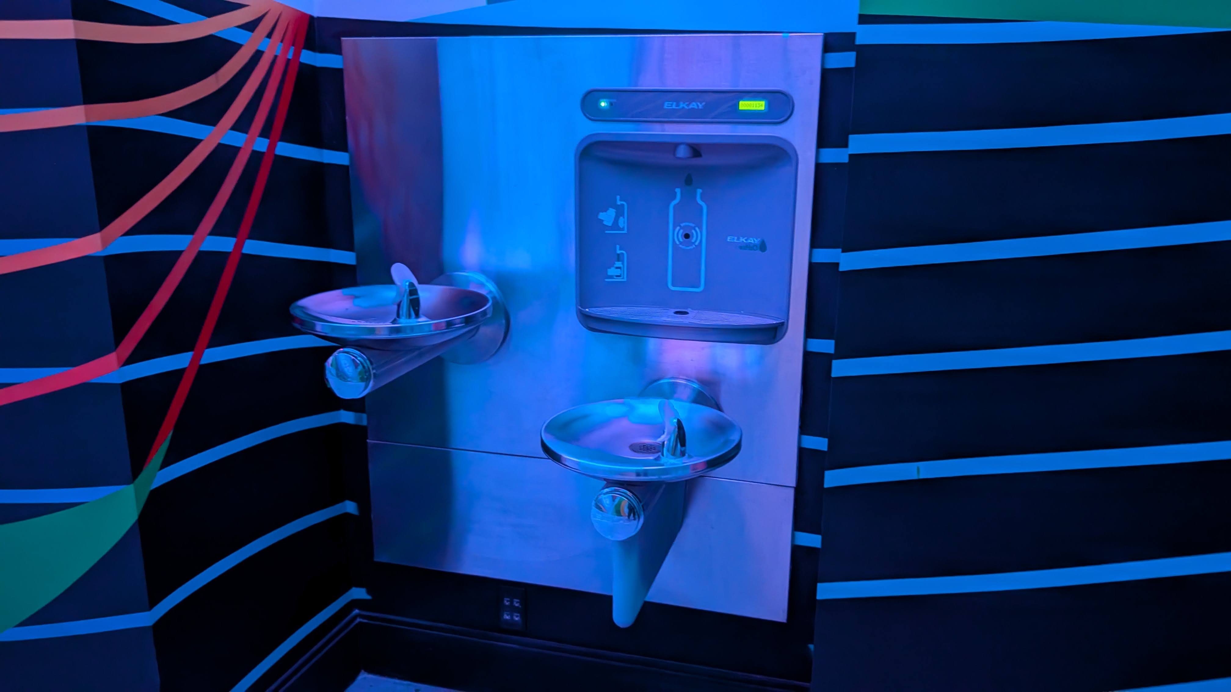 Meow Wolf Houston water fountains Meow Wolf Houston water fountains