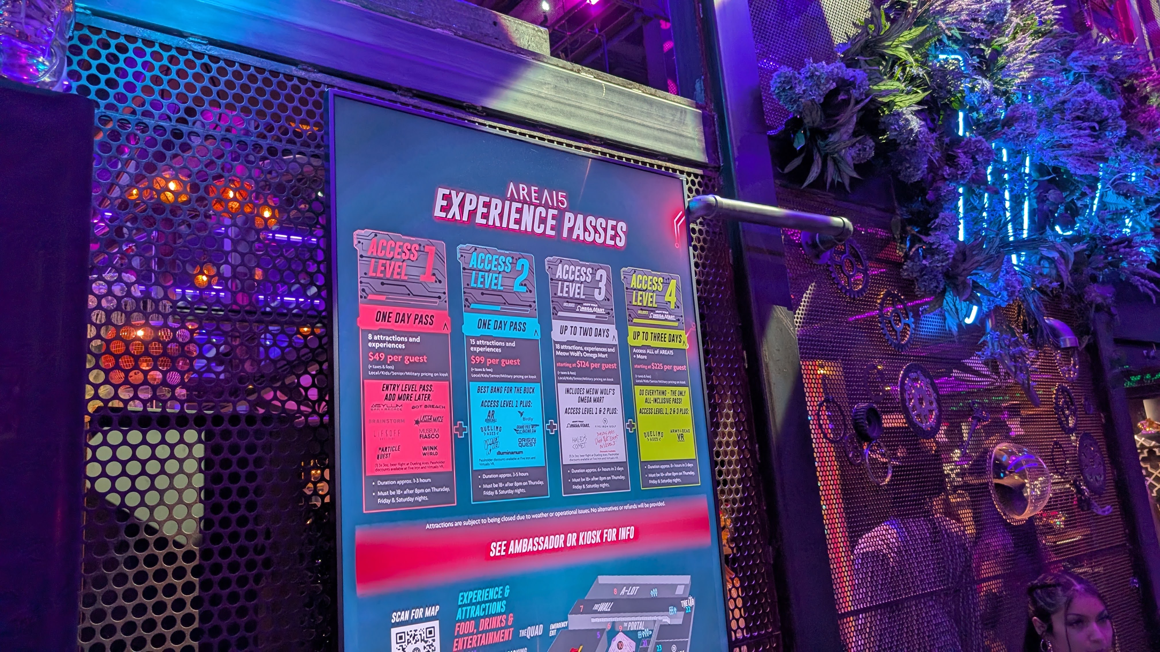 Meow Wolf Las Vegas Omega Mart Area 15 entrance passes Meow Wolf Las Vegas Omega Mart Area 15 entrance passes