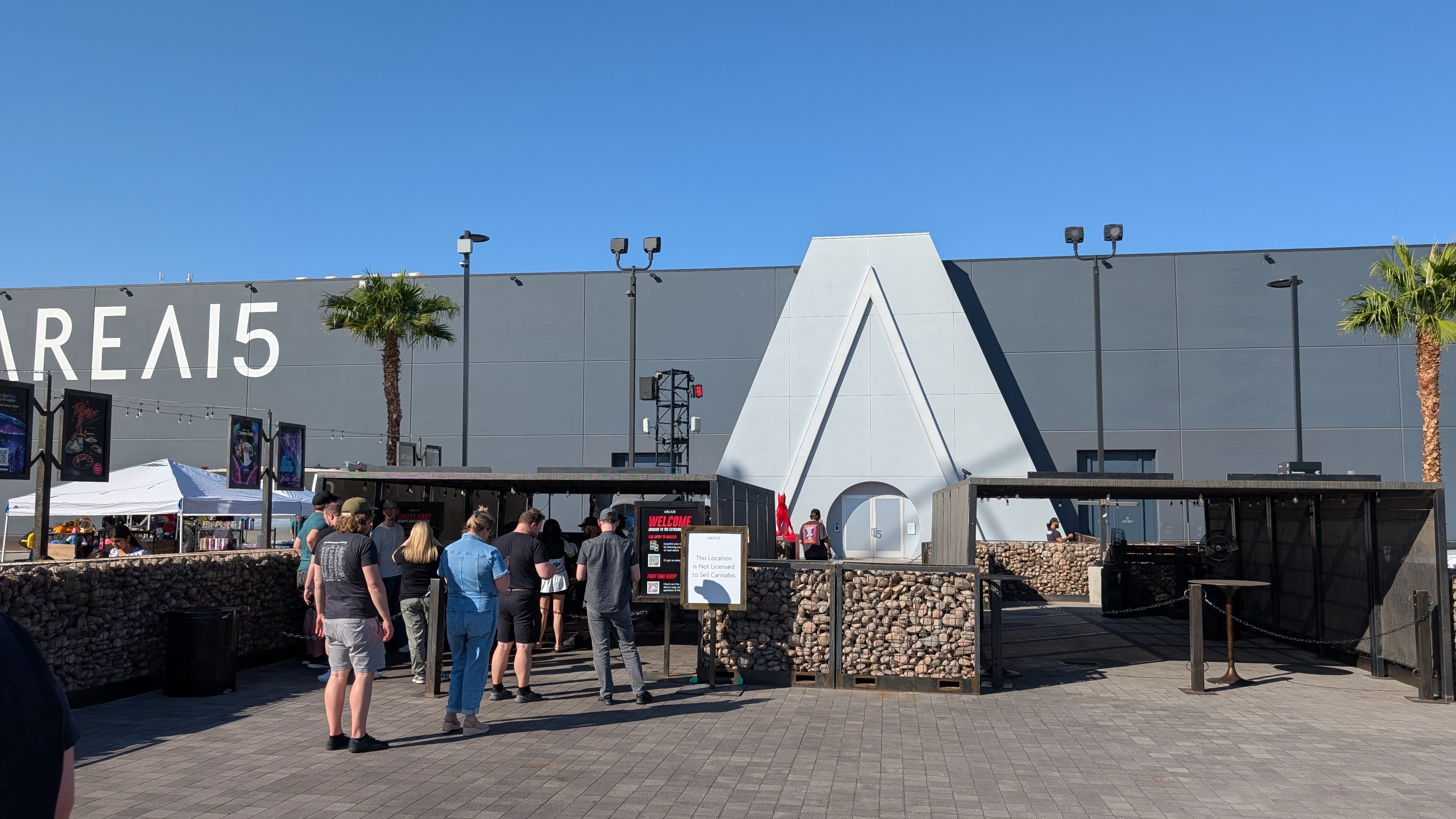Meow Wolf Las Vegas Omega Mart Area 15 security entrance Meow Wolf Las Vegas Omega Mart Area 15 security entrance