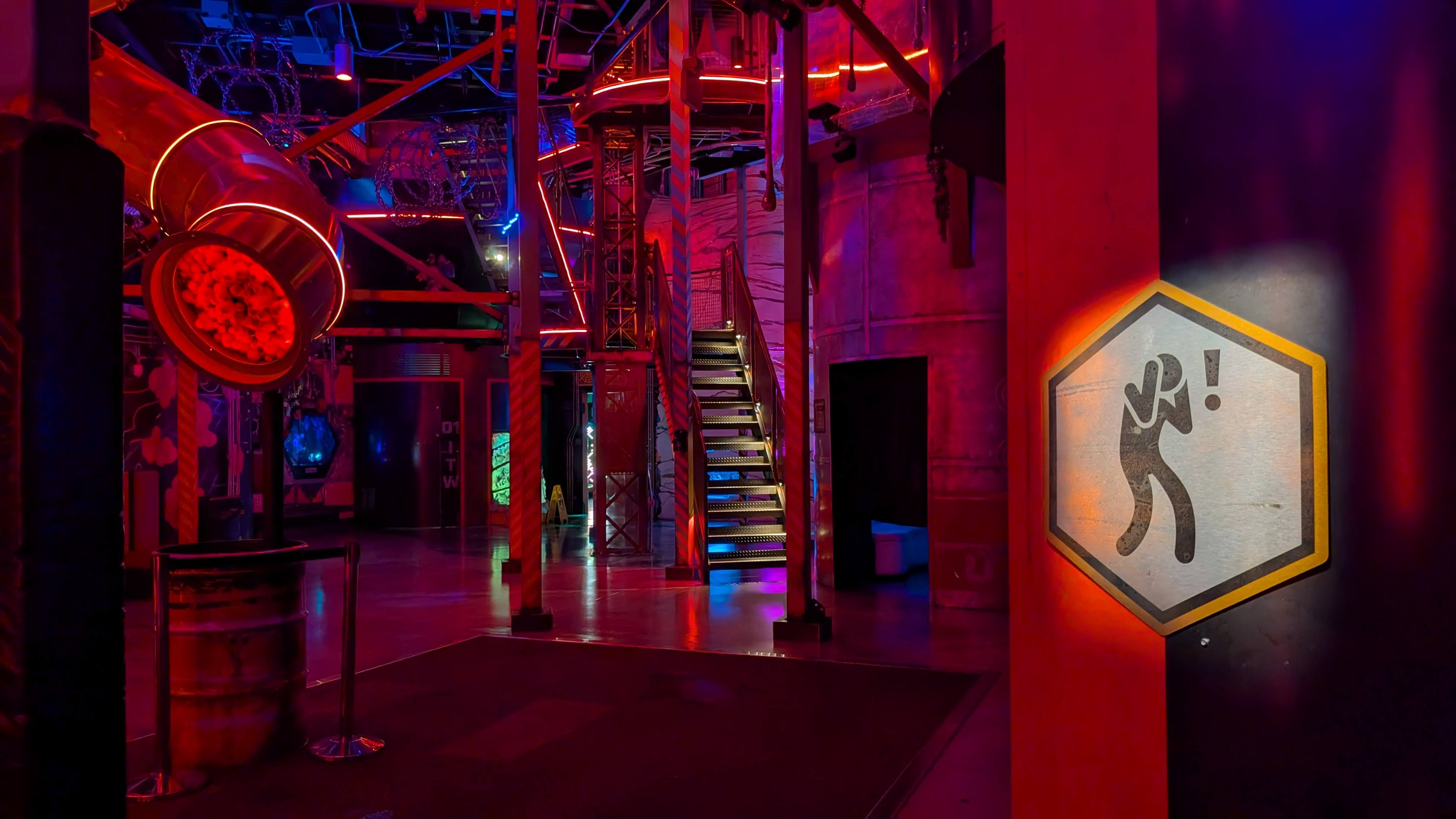 Meow Wolf Las Vegas Omega Mart Dramcorp factory floor Meow Wolf Las Vegas Omega Mart Dramcorp factory floor