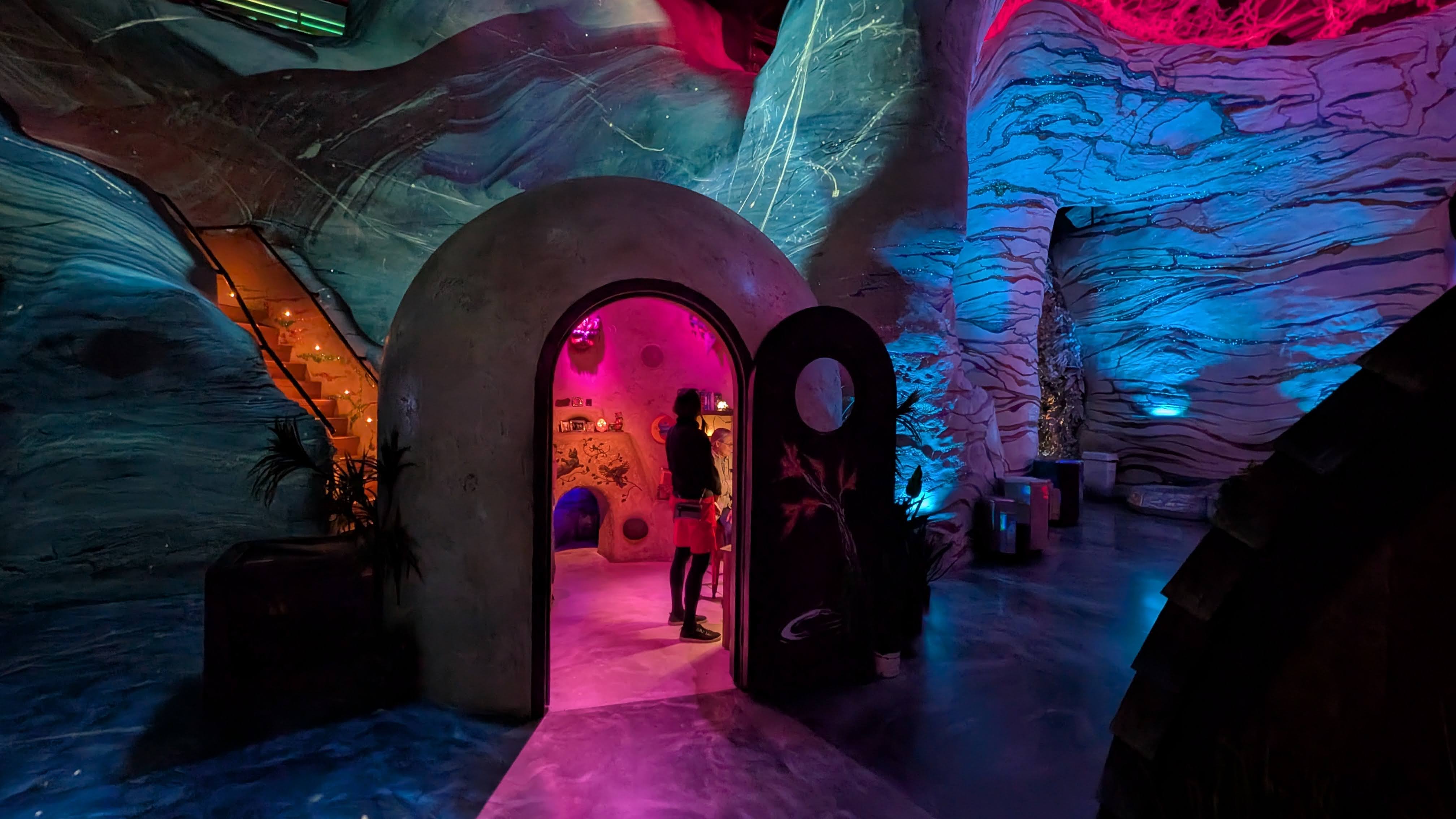 Meow Wolf Las Vegas Omega Mart Seven Monolith Village huts Meow Wolf Las Vegas Omega Mart Seven Monolith Village huts