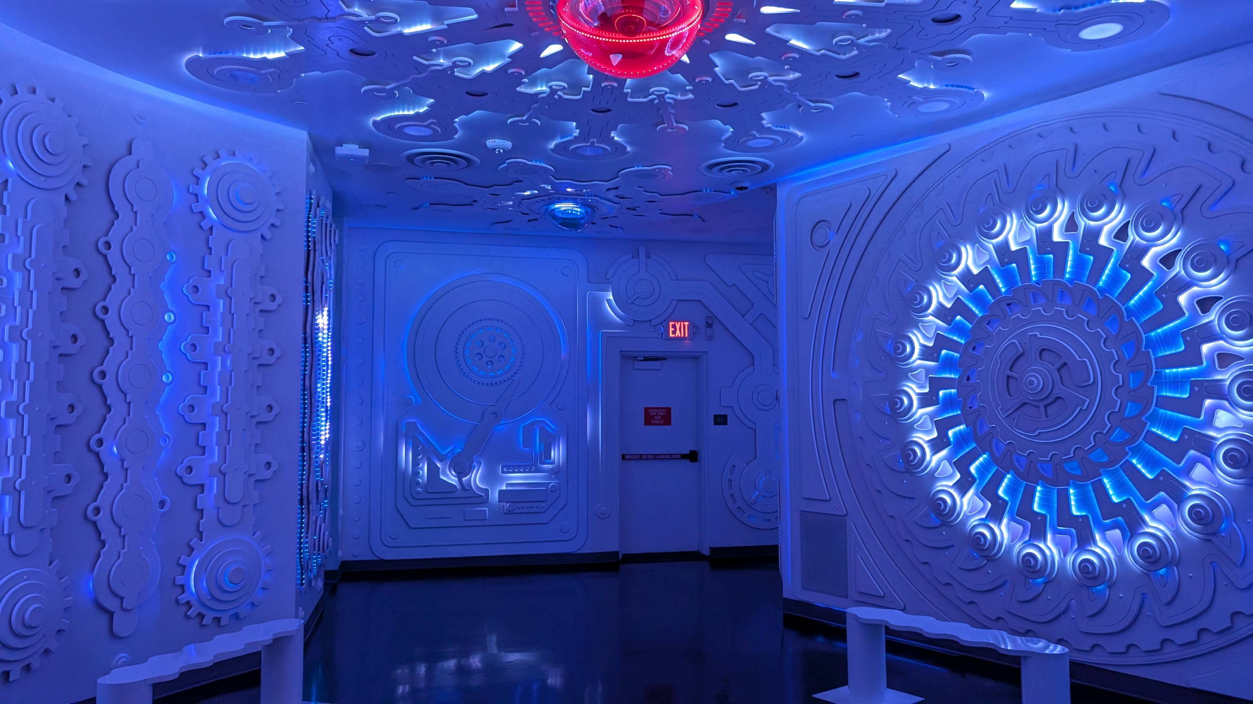 Meow Wolf Las Vegas Omega Mart carved artist room Meow Wolf Las Vegas Omega Mart carved artist room