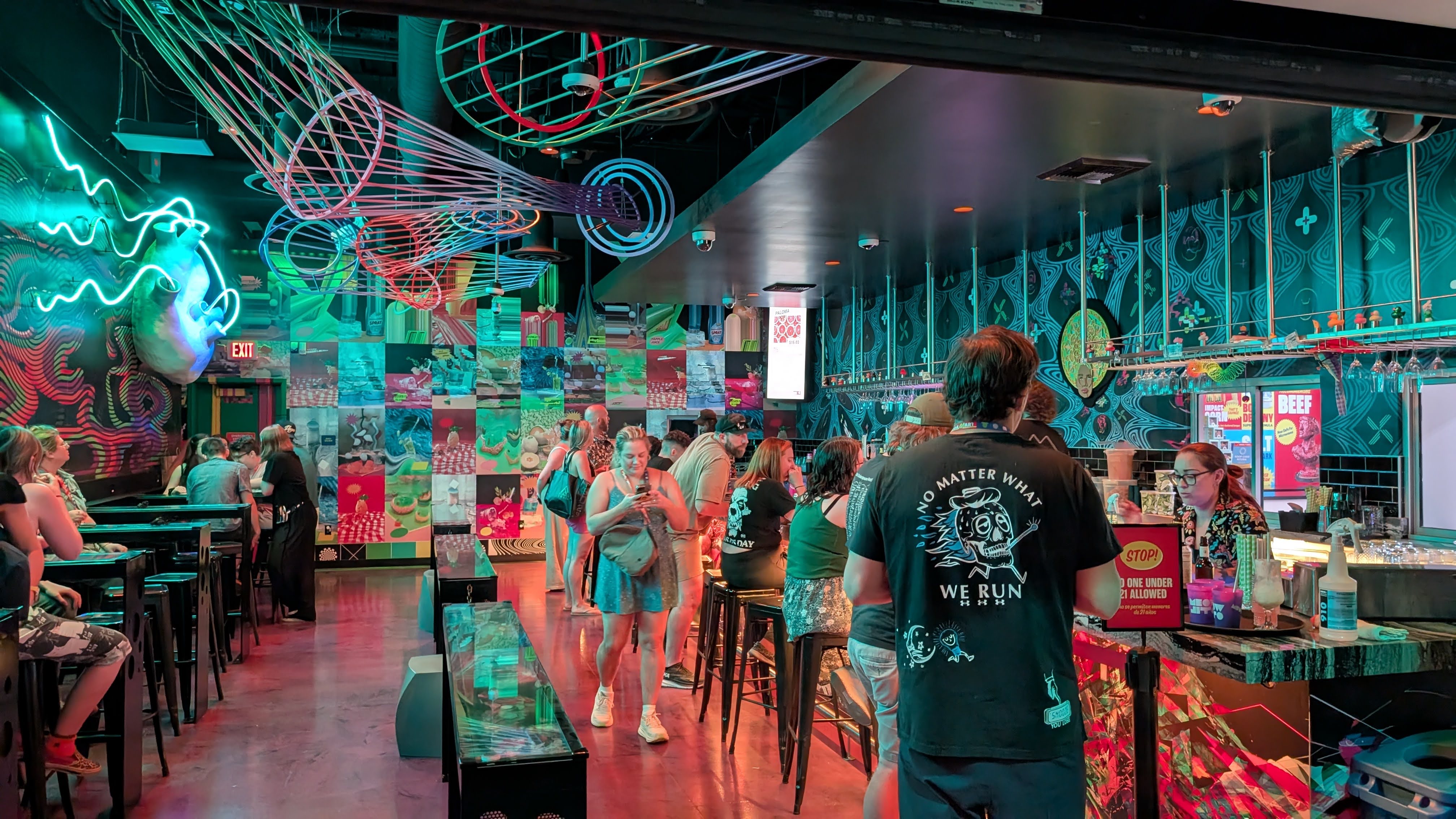 Meow Wolf Las Vegas Omega Mart checkout Meow Wolf Las Vegas Omega Mart checkout