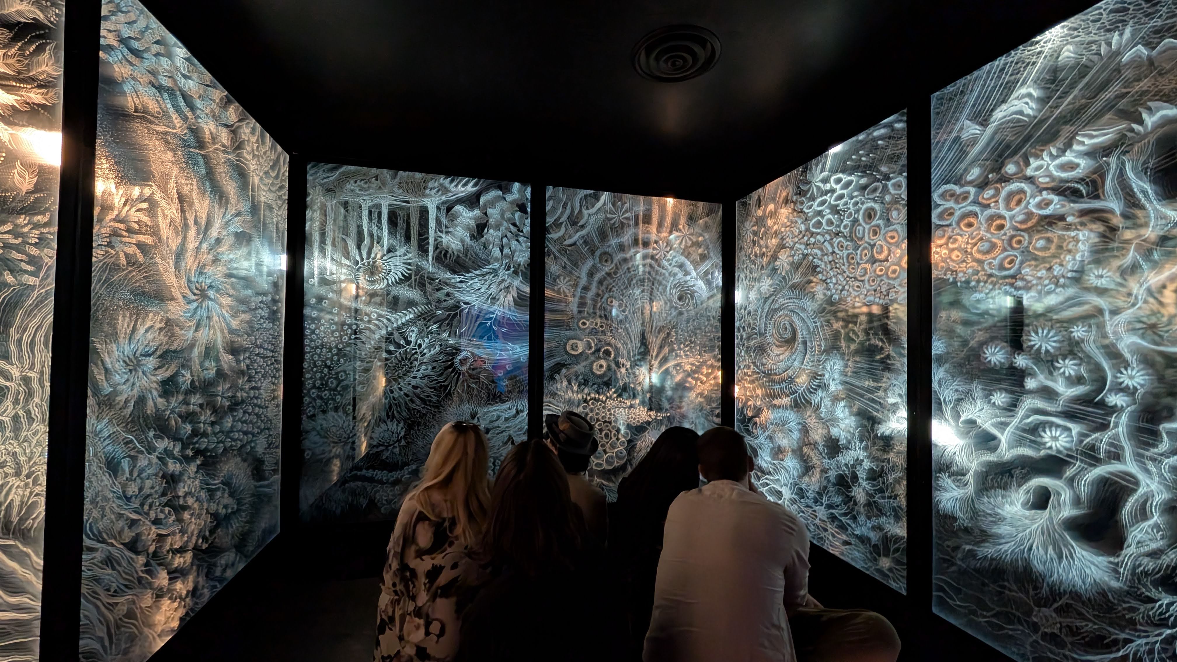 Meow Wolf Las Vegas Omega Mart light panels artist room Meow Wolf Las Vegas Omega Mart light panels artist room