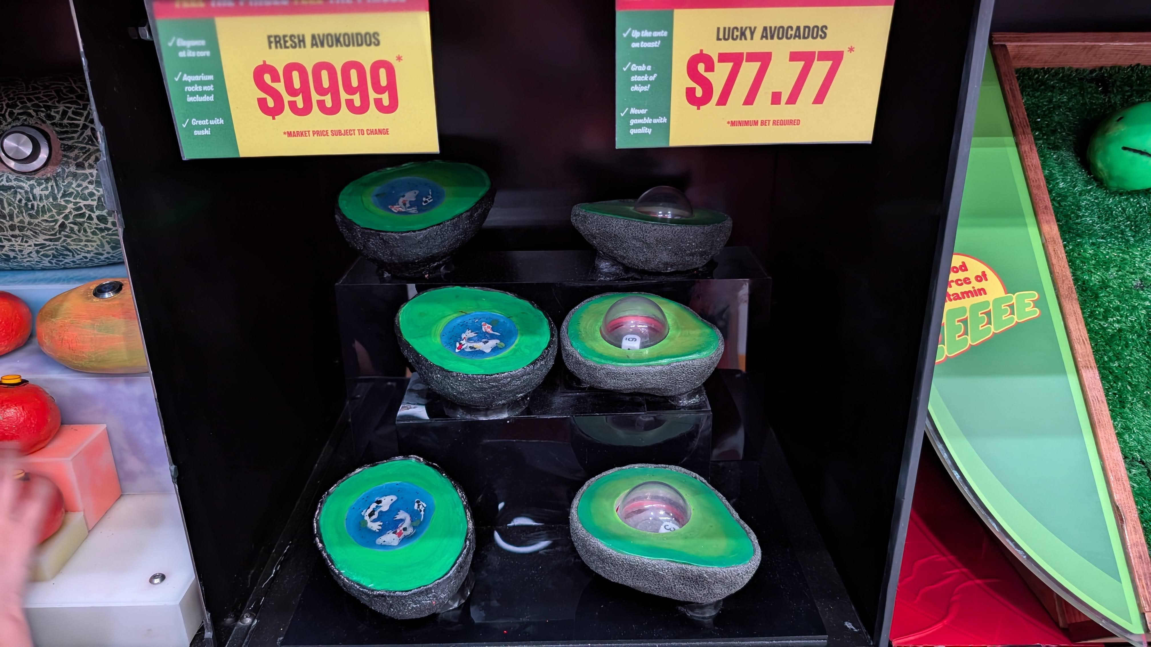 Meow Wolf Las Vegas Omega Mart unusual avocados Meow Wolf Las Vegas Omega Mart unusual avocados