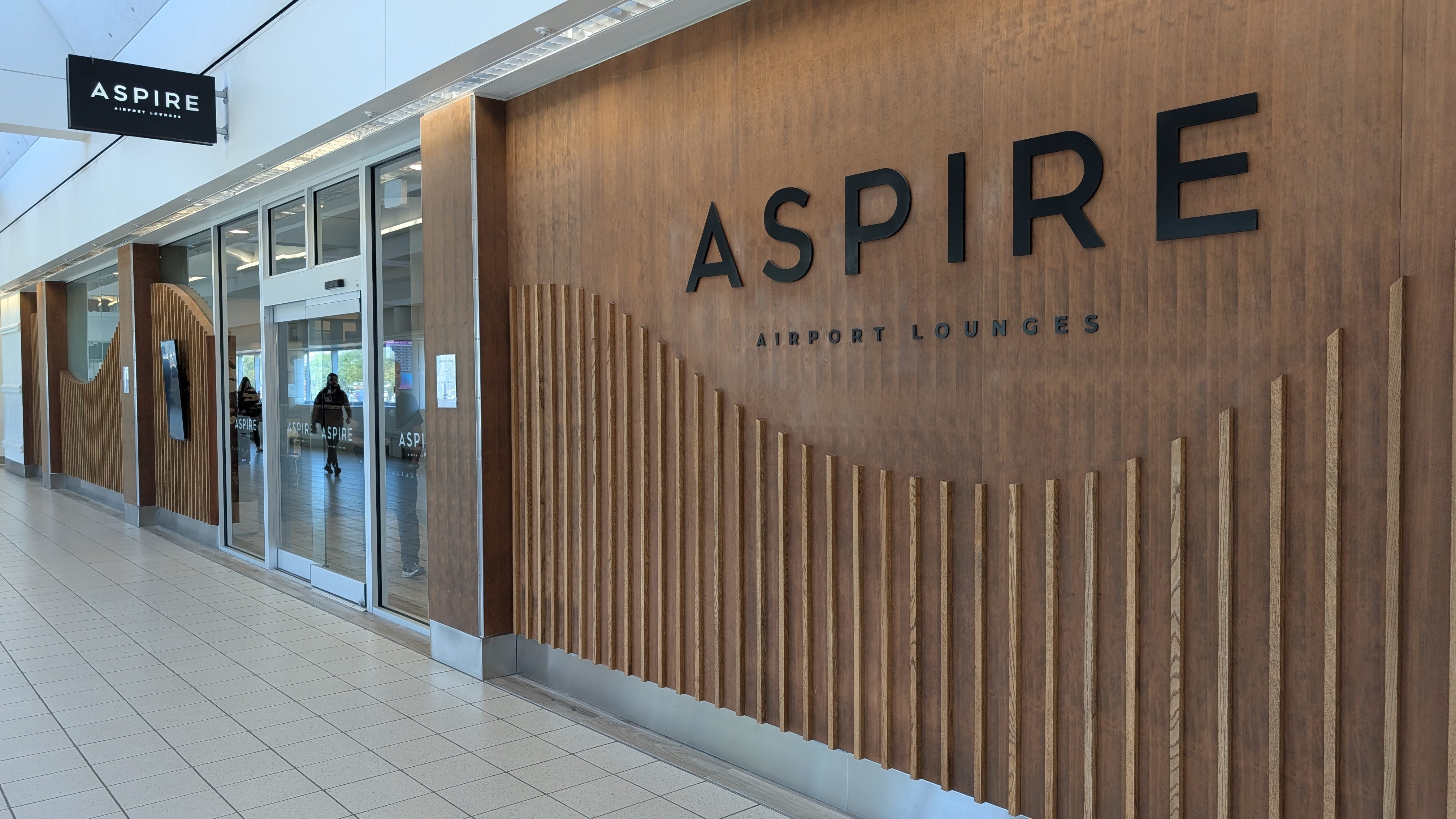 ONT Terminal 2 Aspire Lounge outside entrance ONT Terminal 2 Aspire Lounge outside entrance