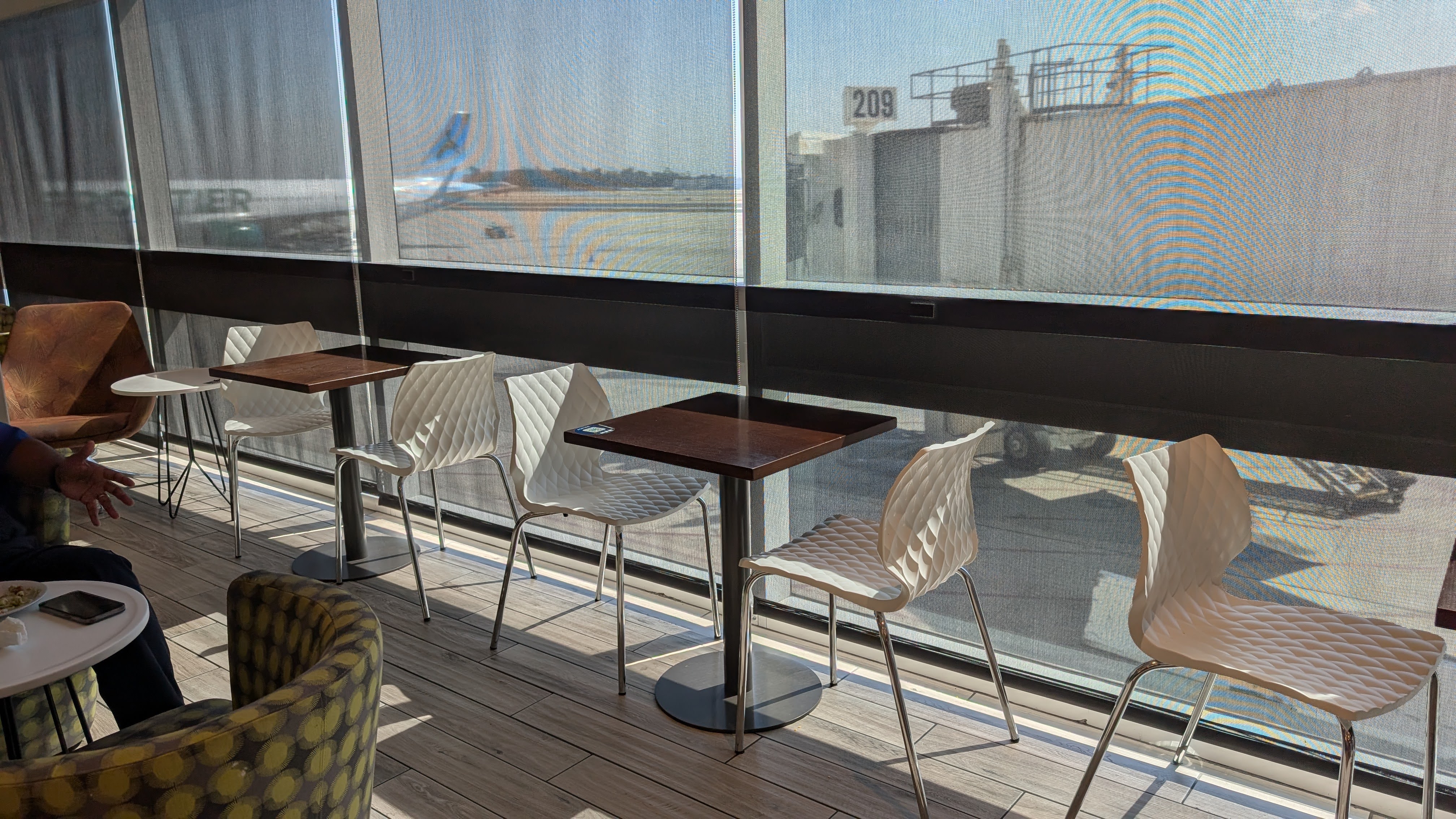 ONT Terminal 2 Aspire Lounge seating with a view ONT Terminal 2 Aspire Lounge seating with a view