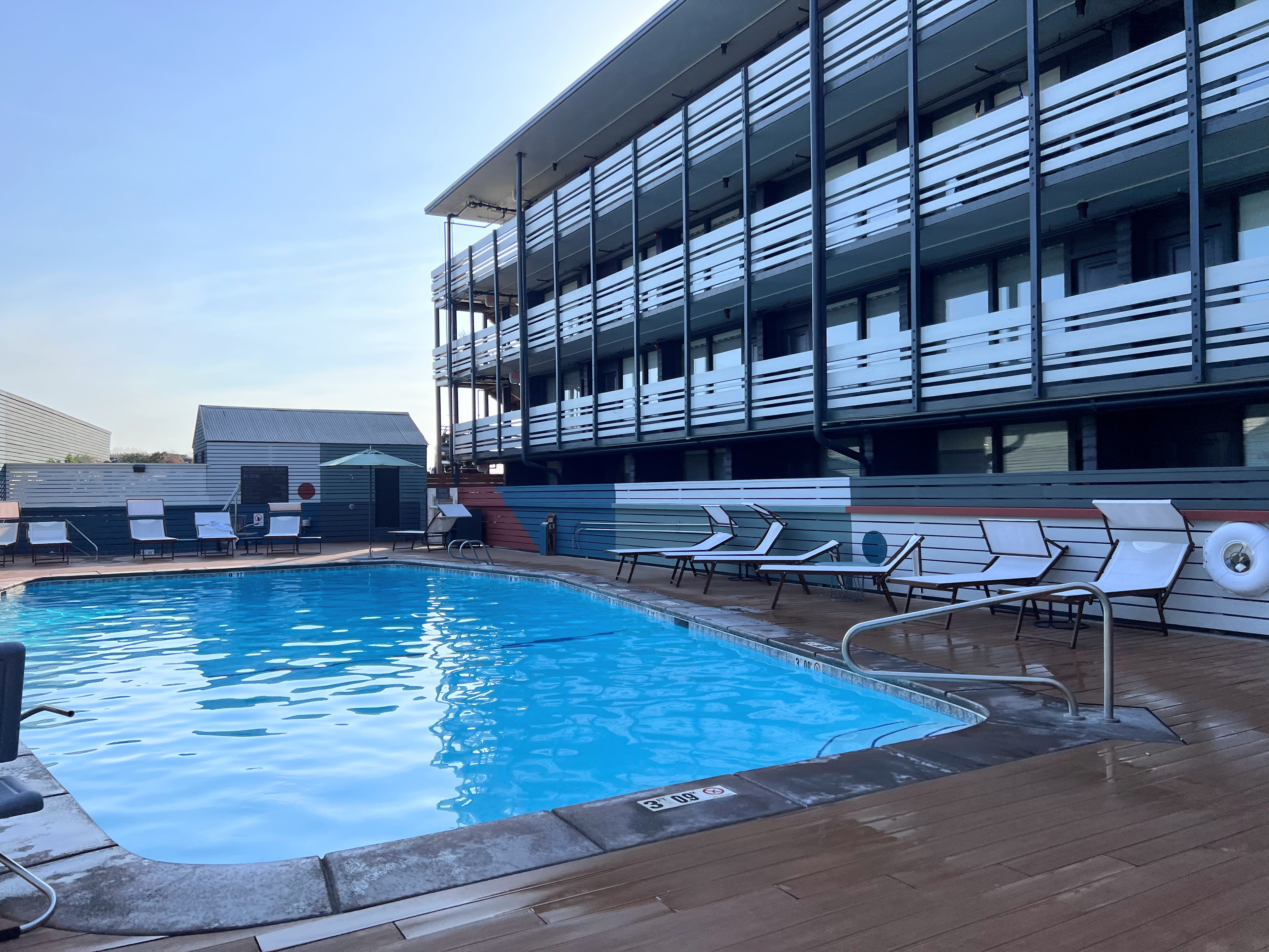 Outdoor pool at Monterey Beach Hotel Outdoor pool at Monterey Beach Hotel