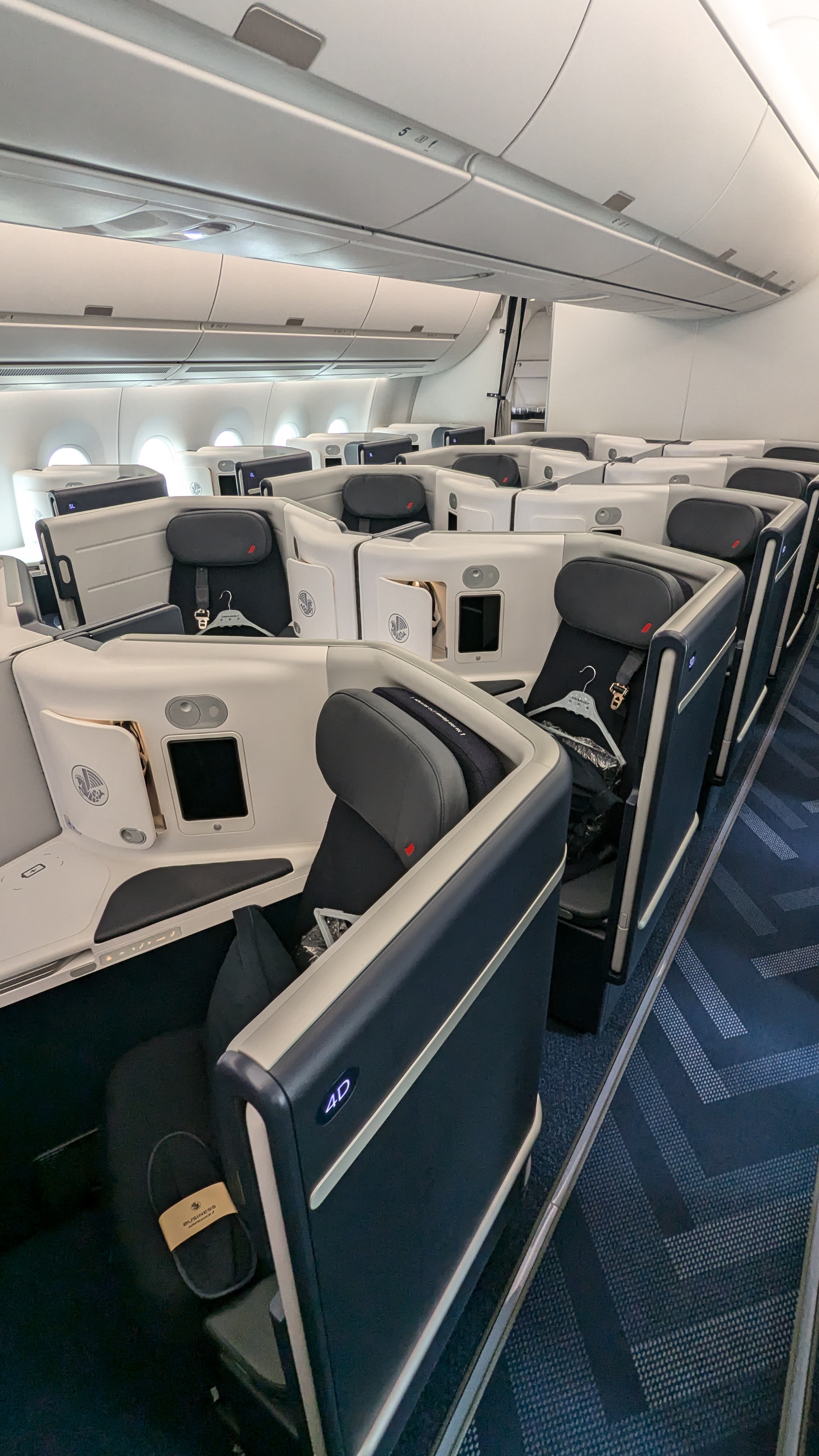 Air France A350 new business class overview Air France A350 new business class overview