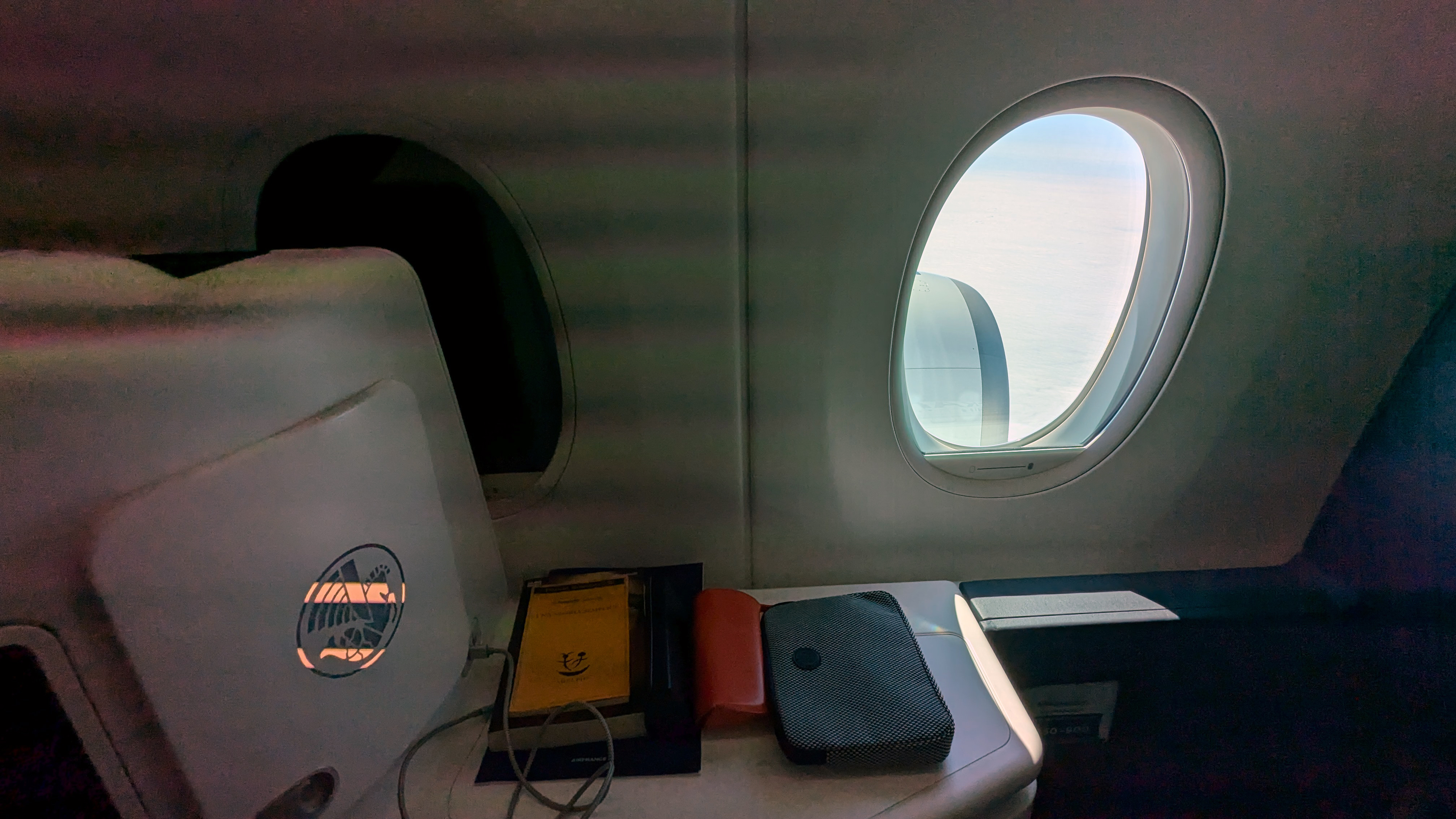 Air France A350 darkened window Air France A350 darkened window