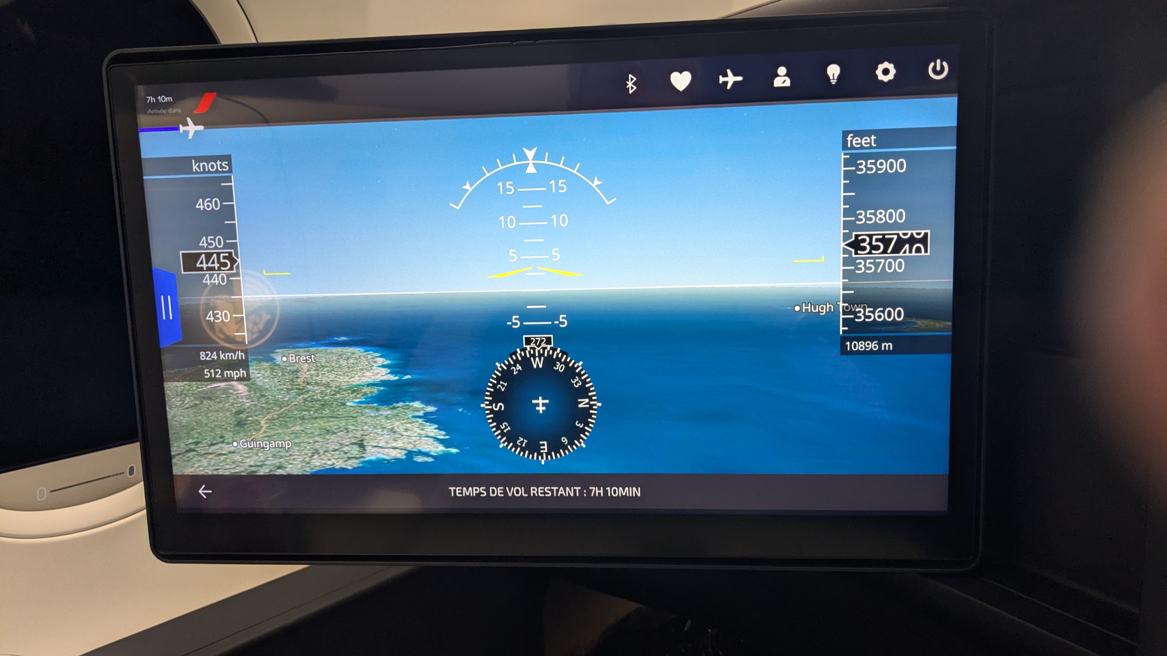Air France A350 New biz cabin – display Air France A350 New biz cabin - display