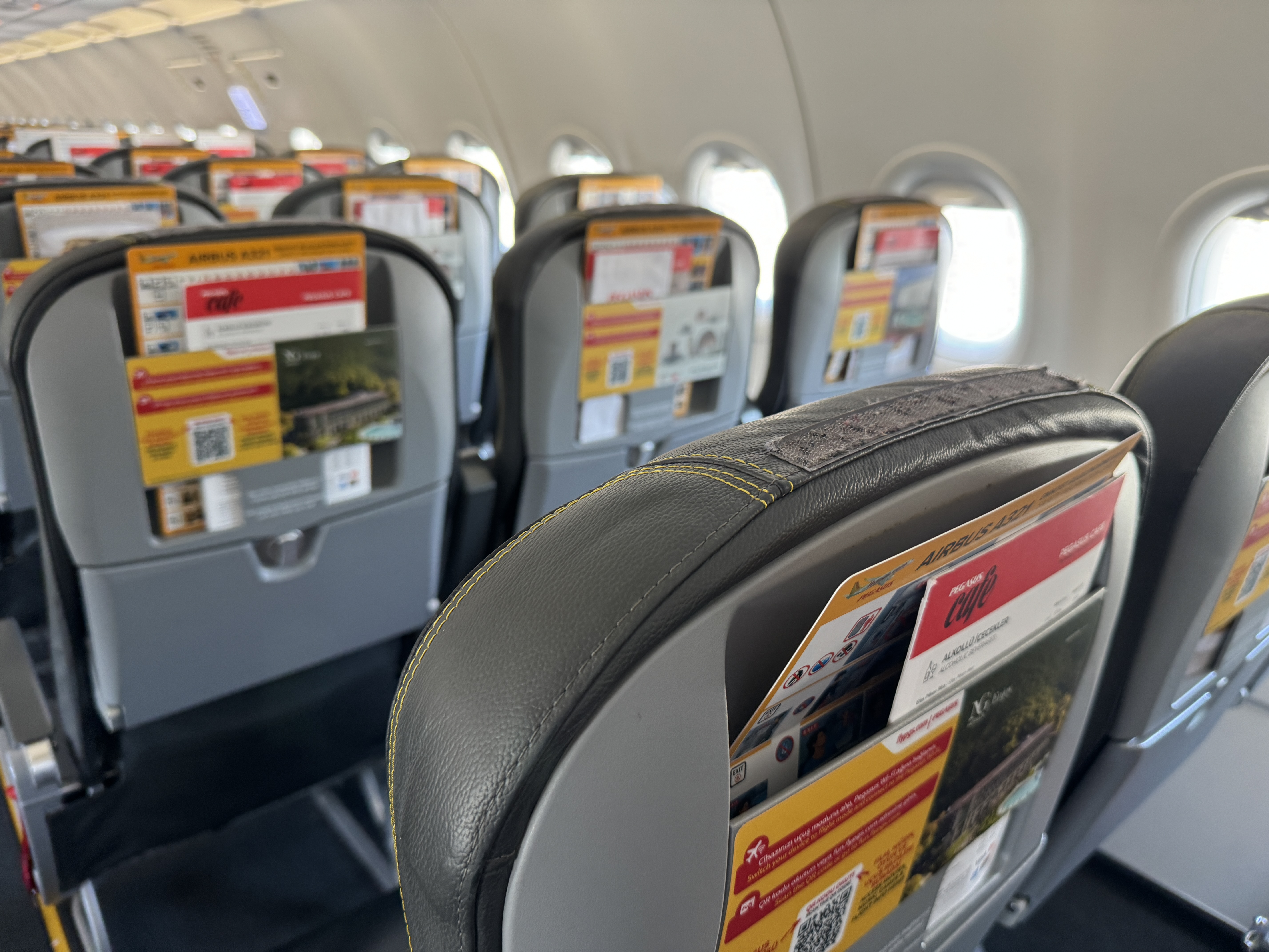 Pegasus ATH SAW seatbacks Pegasus ATH SAW seatbacks