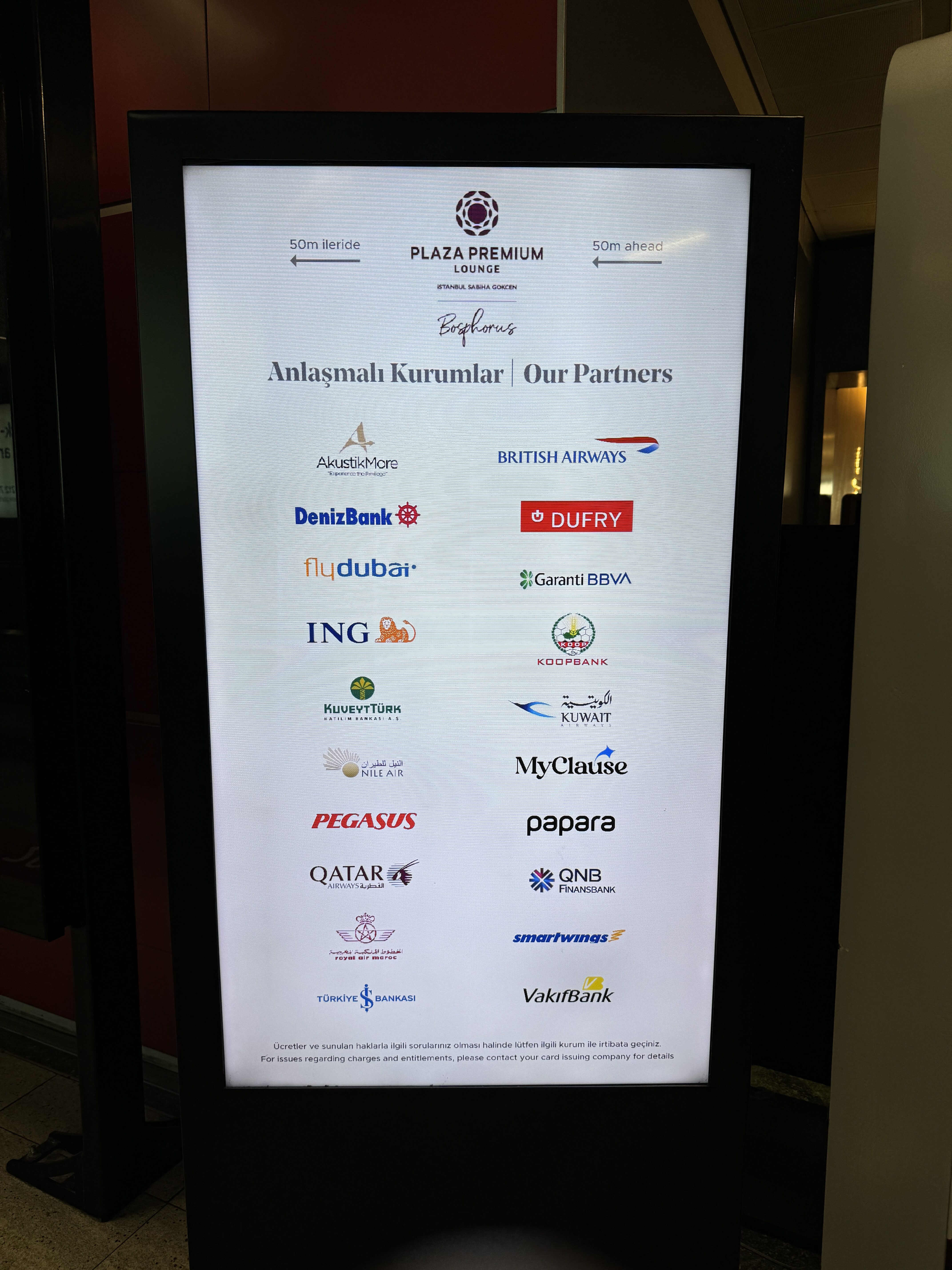 Plaza Premium Marmara Lounge SAW partners