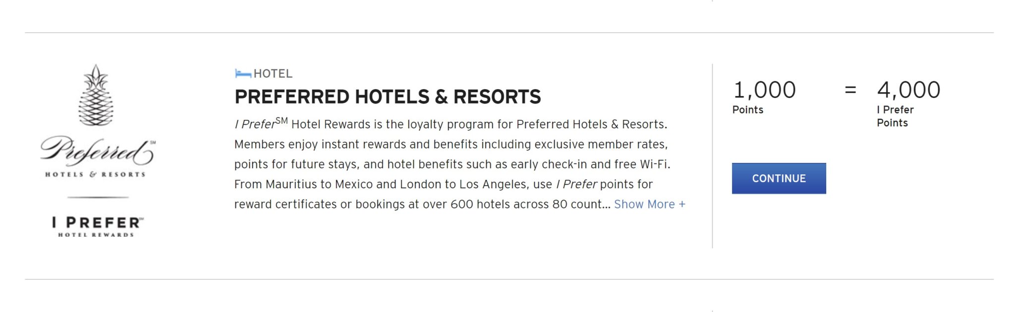 Preferred Hotels iPrefer from Citi Preferred Hotels iPrefer from Citi