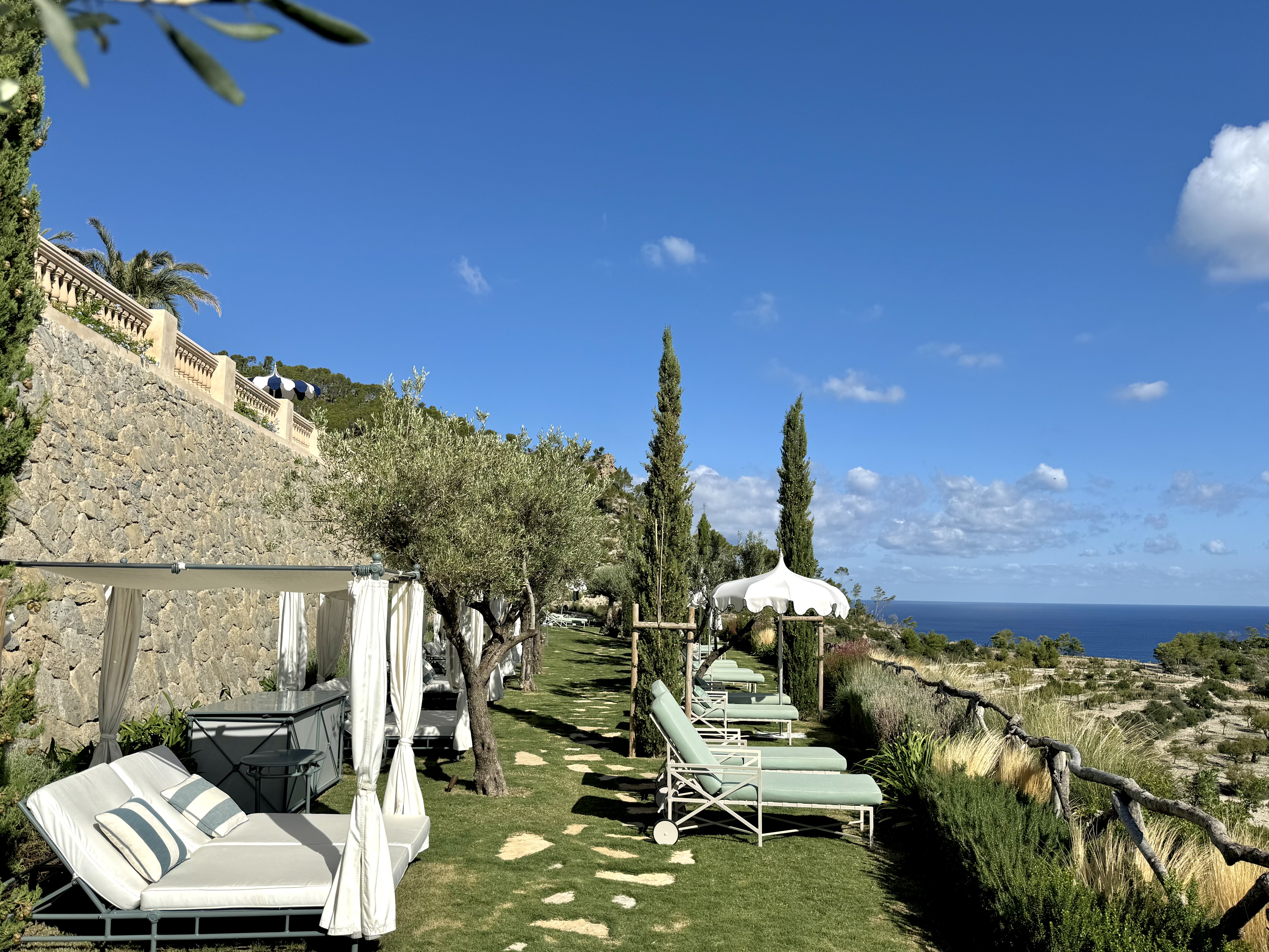 Son Bunyola Mallorca Spain loungers