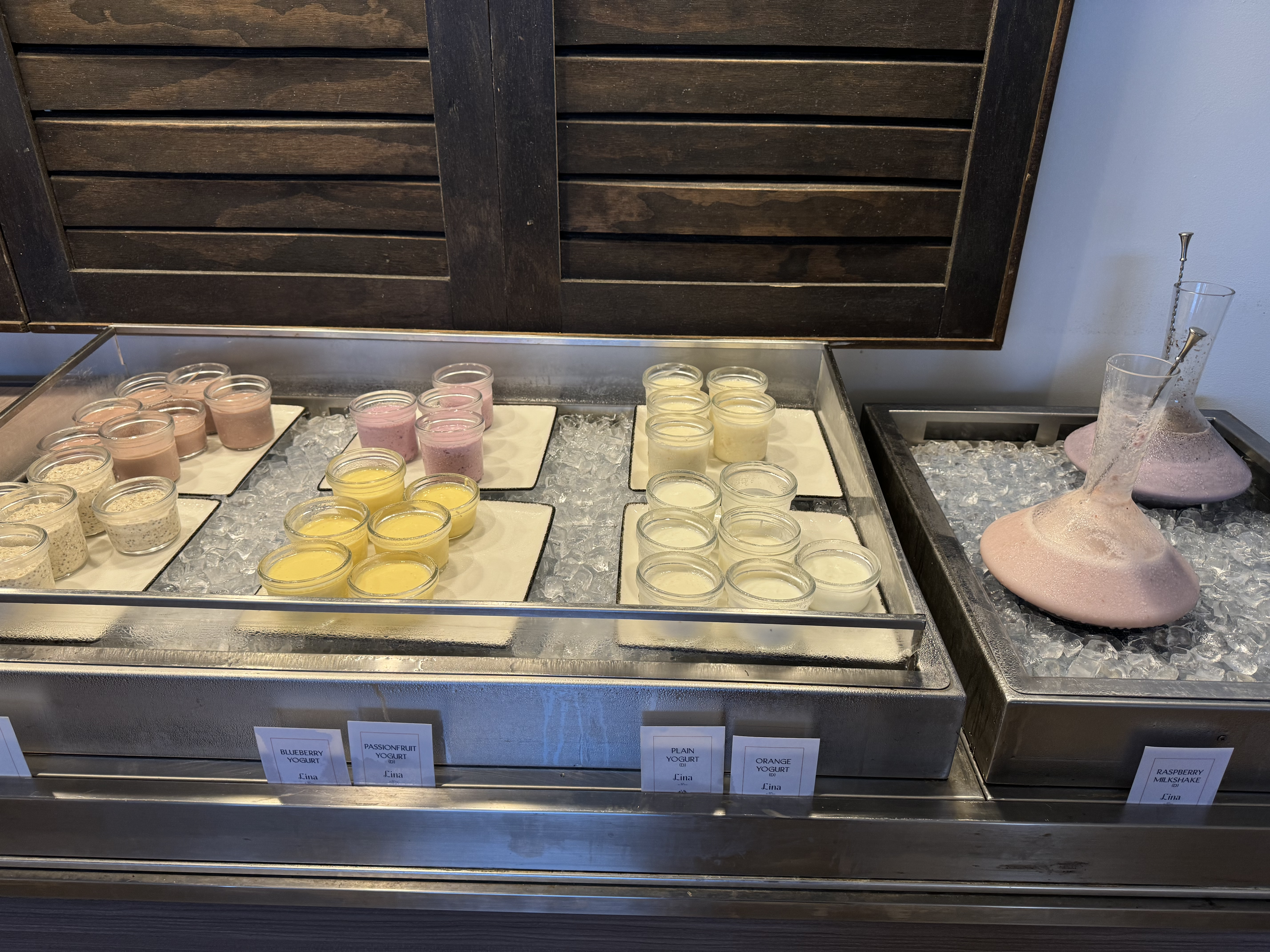 St Regis Bermuda Lina Restaurant breakfast yogurt