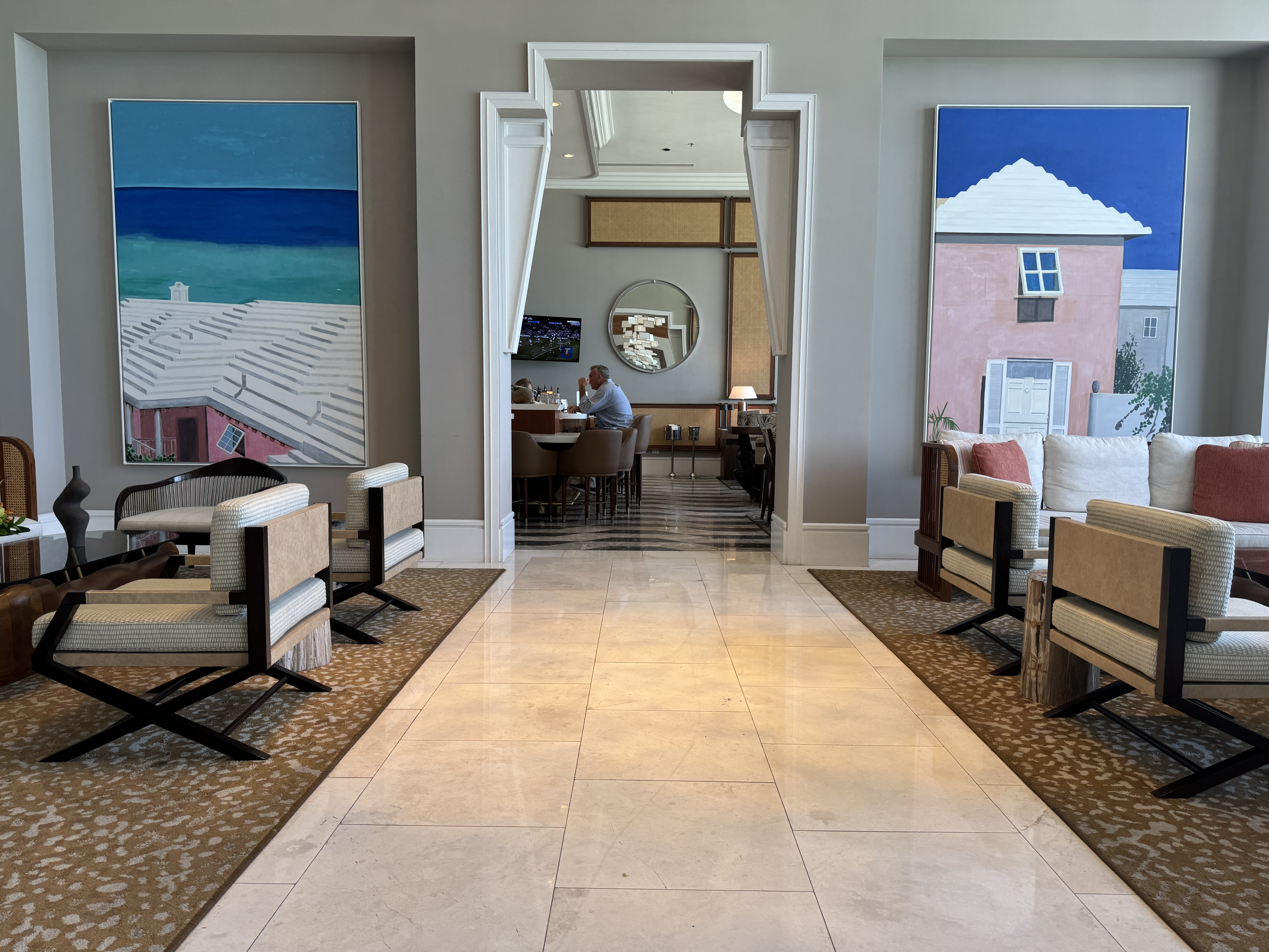 St Regis Bermuda St Regis Bar entrance
