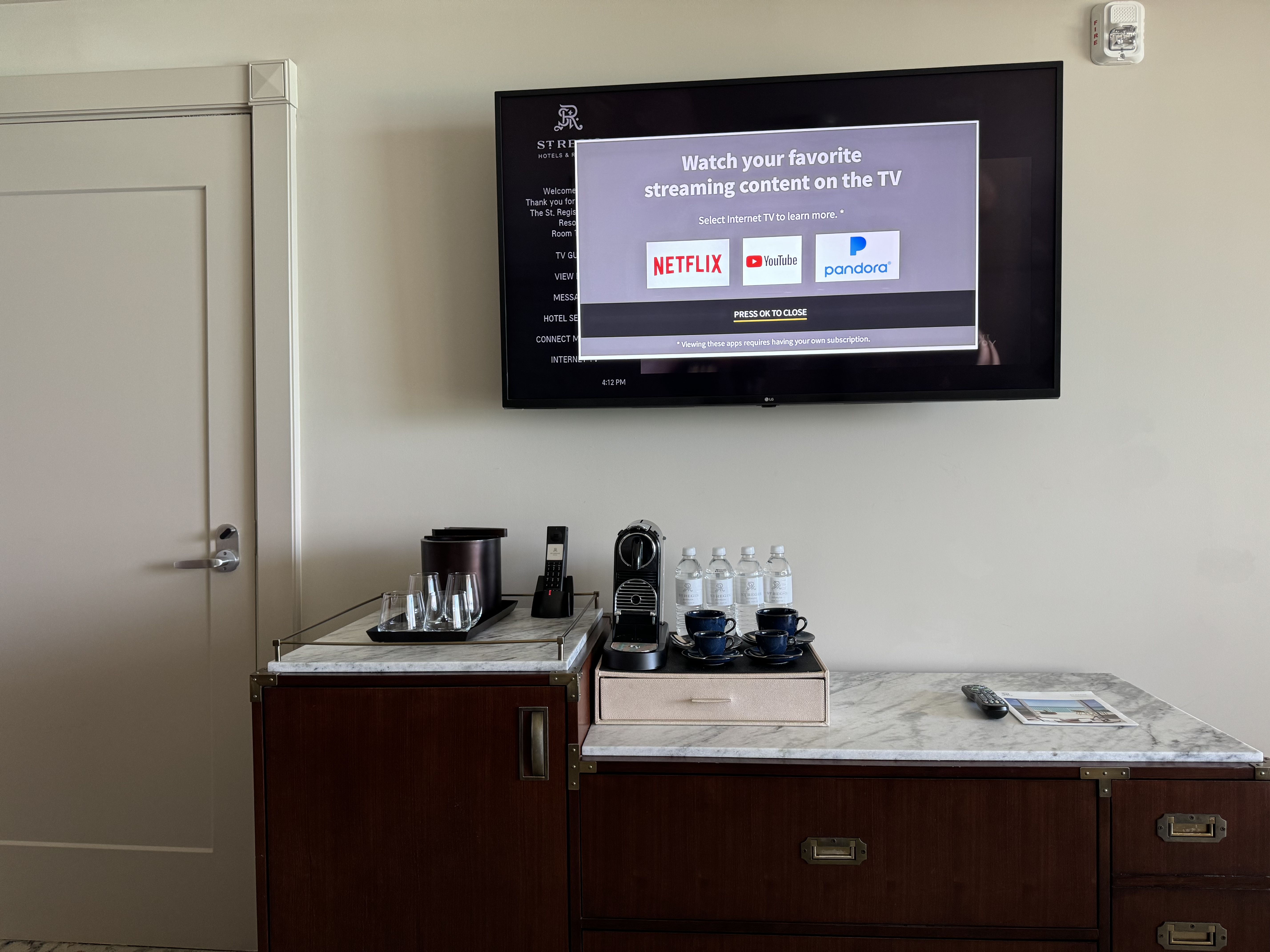 St Regis Bermuda TV dresser