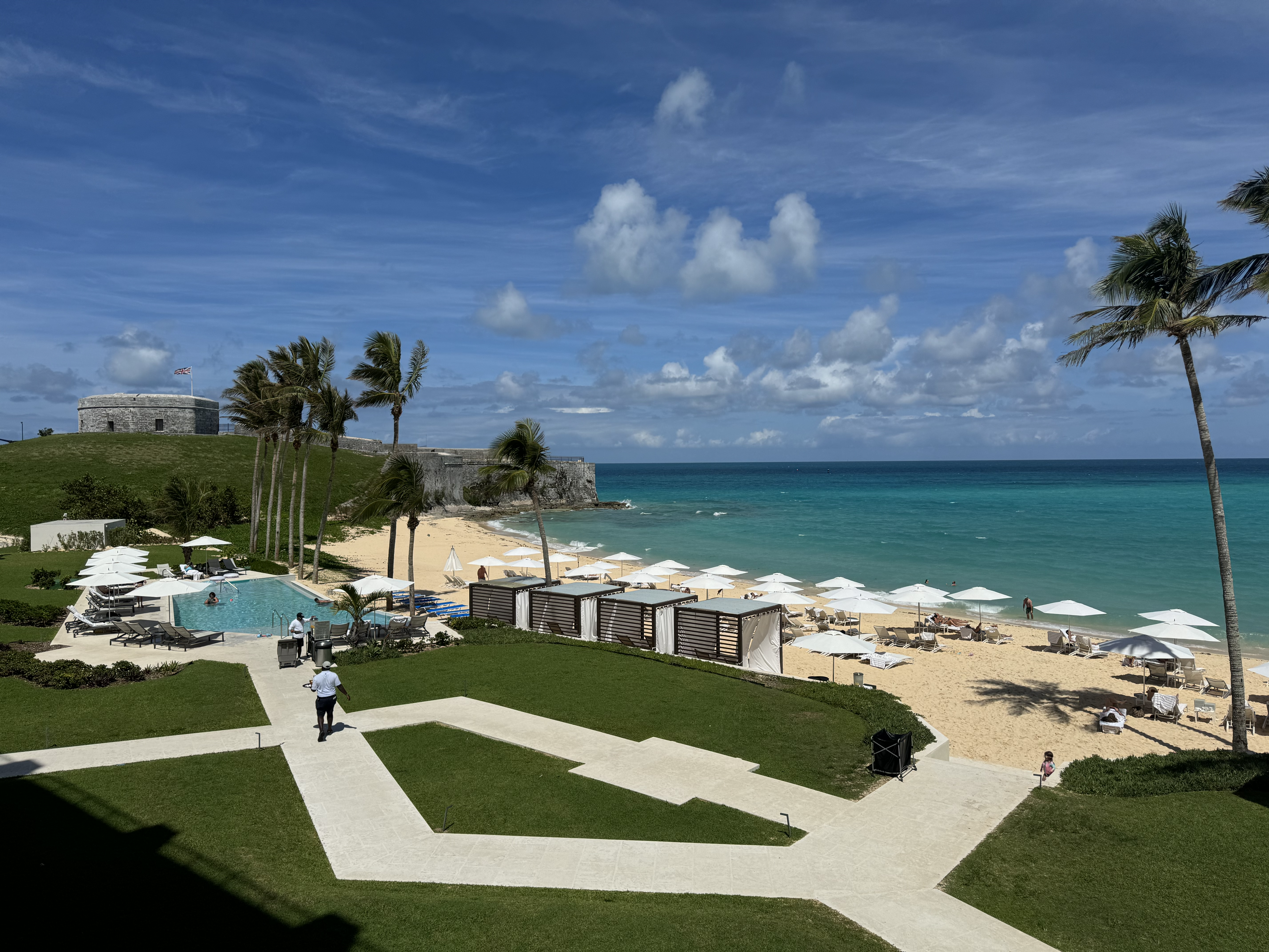 St Regis Bermuda beach and pool