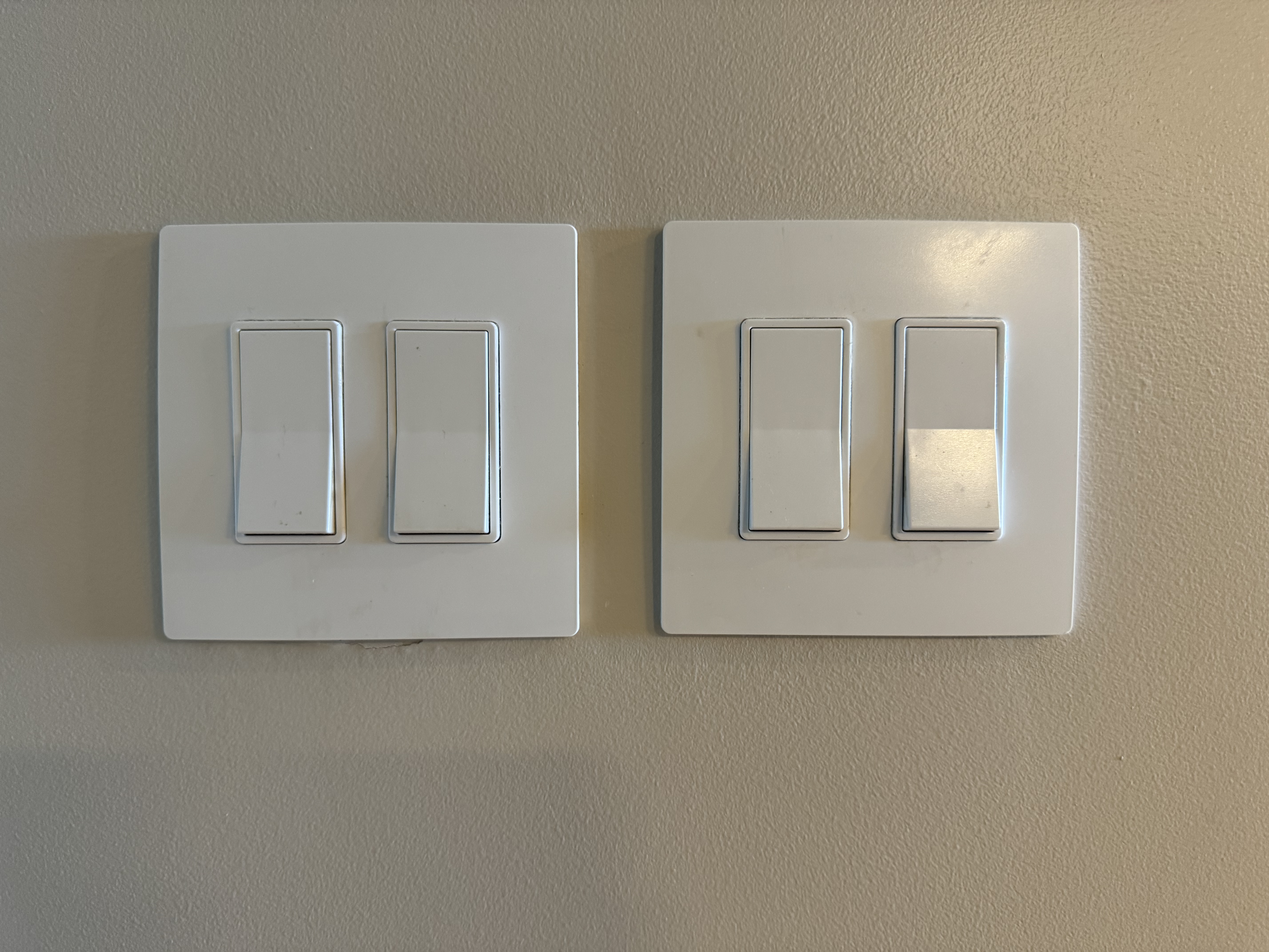 St Regis Bermuda dirty light switches by door