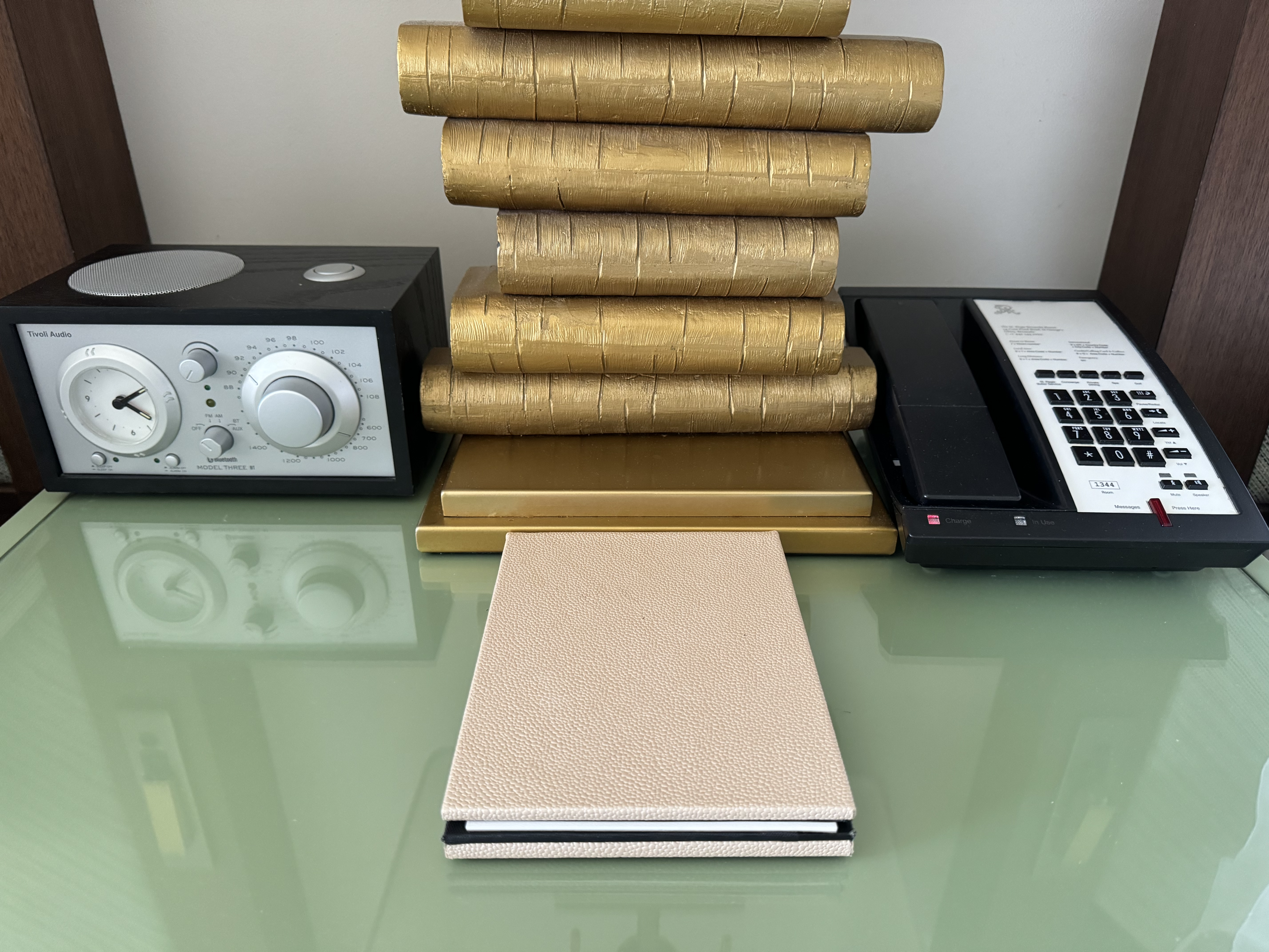 St Regis Bermuda nightstand items