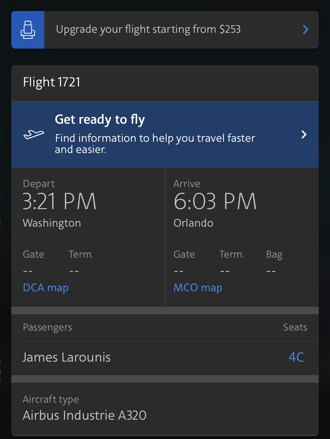 American Airlines upsell American Airlines upsell