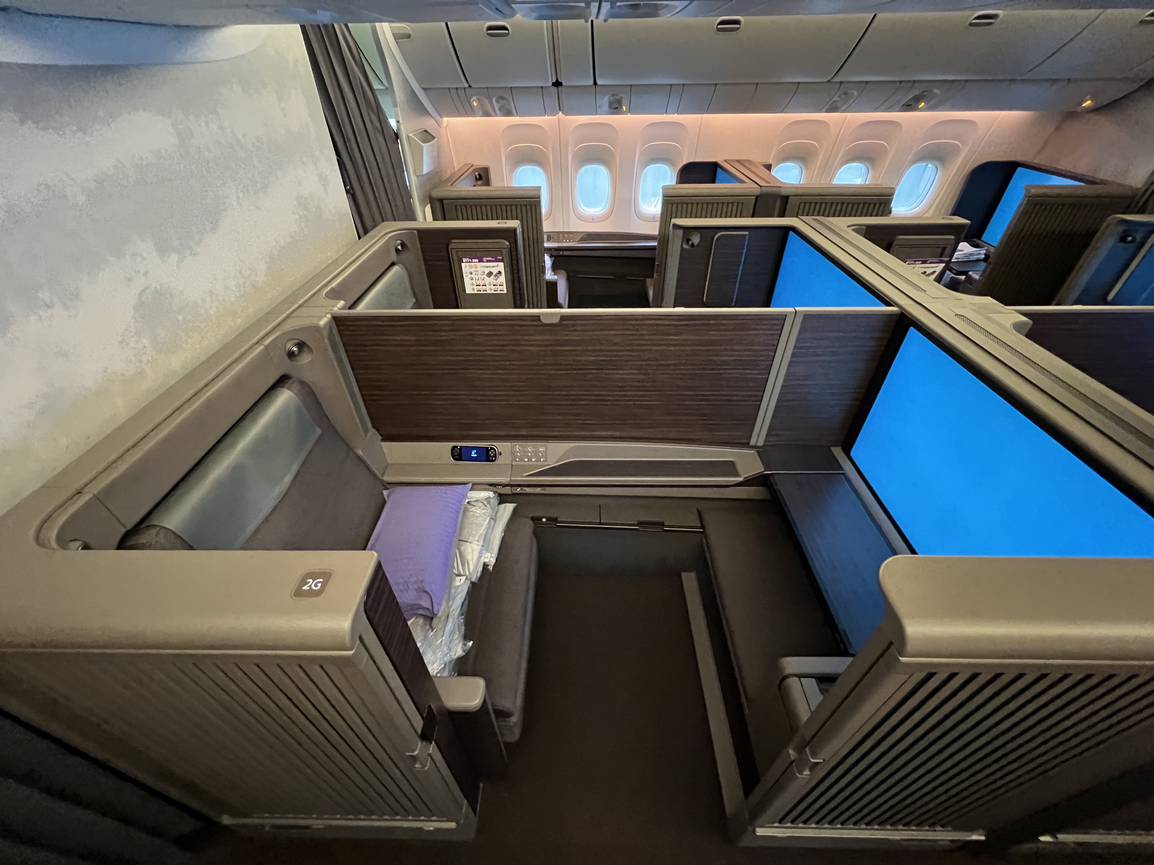 ANA First Class Suite seats