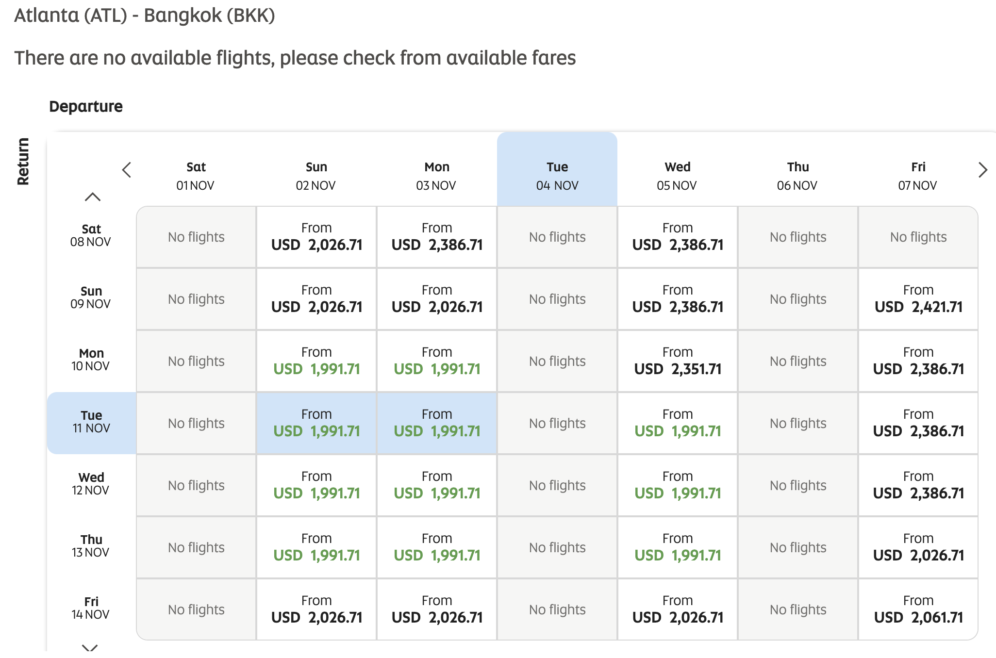 Atlanta to Bangkok fares with Etihad in economy Atlanta to Bangkok fares with Etihad in economy