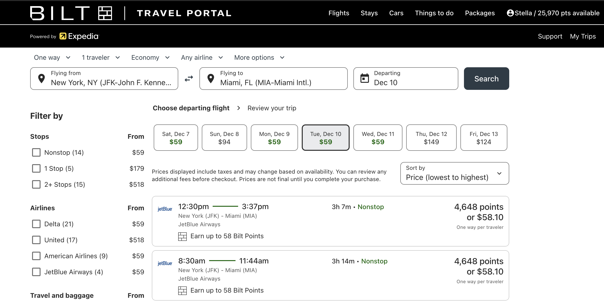 Bilt Travel Flights Bilt Travel Flights