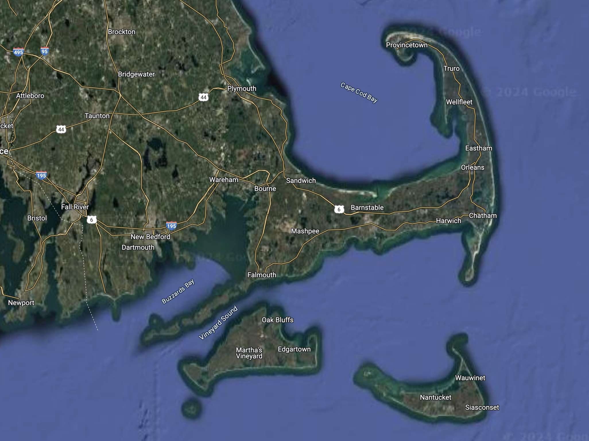 Cape Cod Google Maps Cape Cod Google Maps