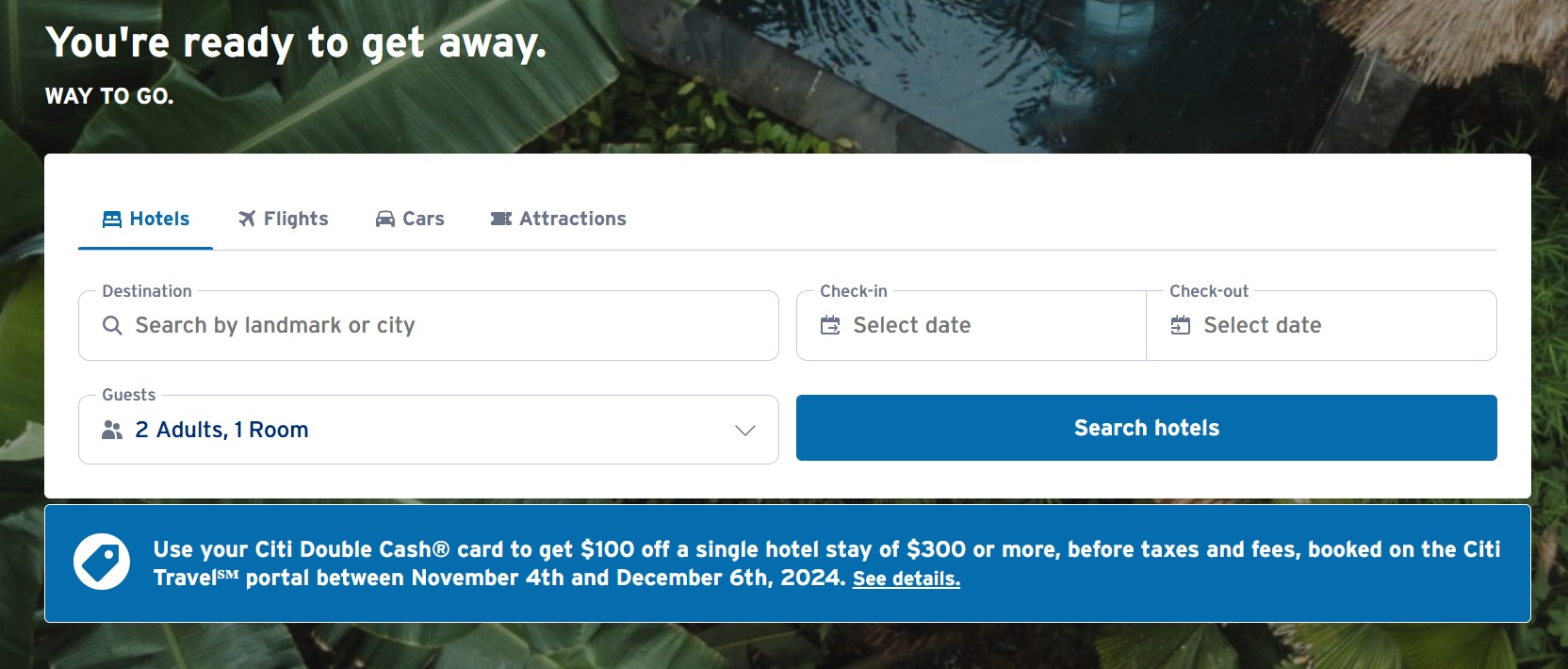 Citi Double Cash 100 Hotel Discount Citi Double Cash 100 Hotel Discount