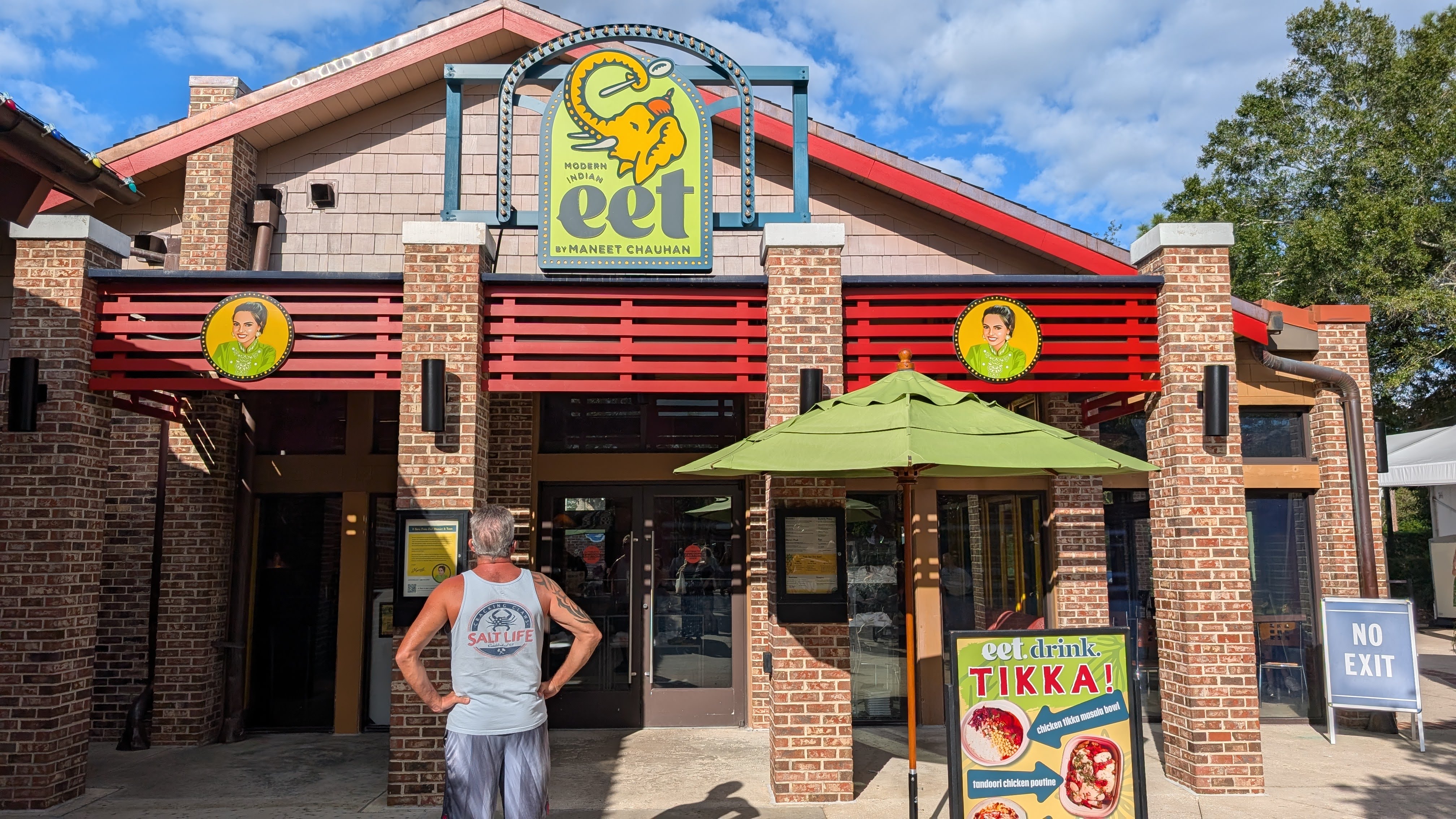 Disney Visa card savings at Eet Disney Springs exterior Disney Visa card savings at Eet Disney Springs exterior