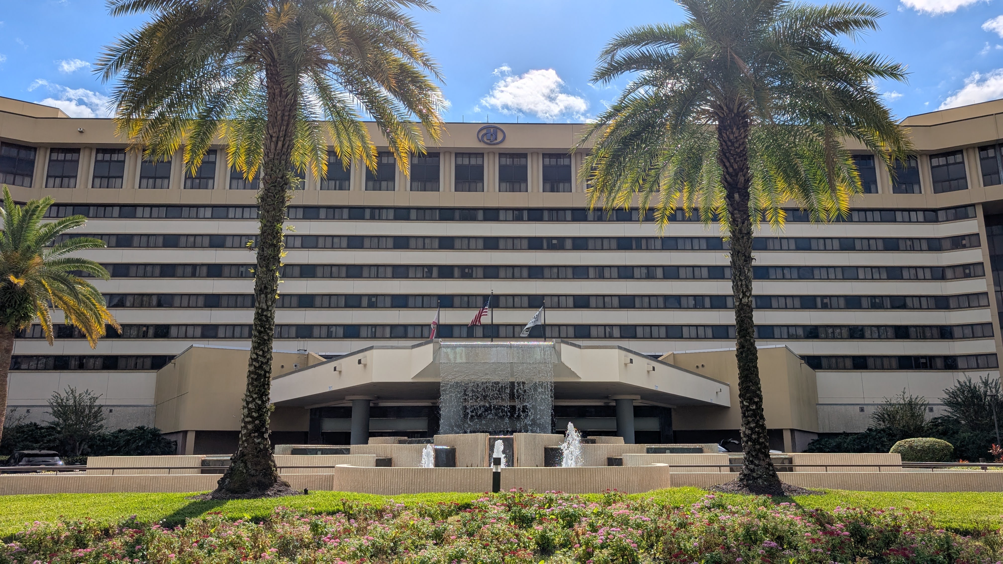 Hilton Orlando Lake Buena Vista checking in arrival